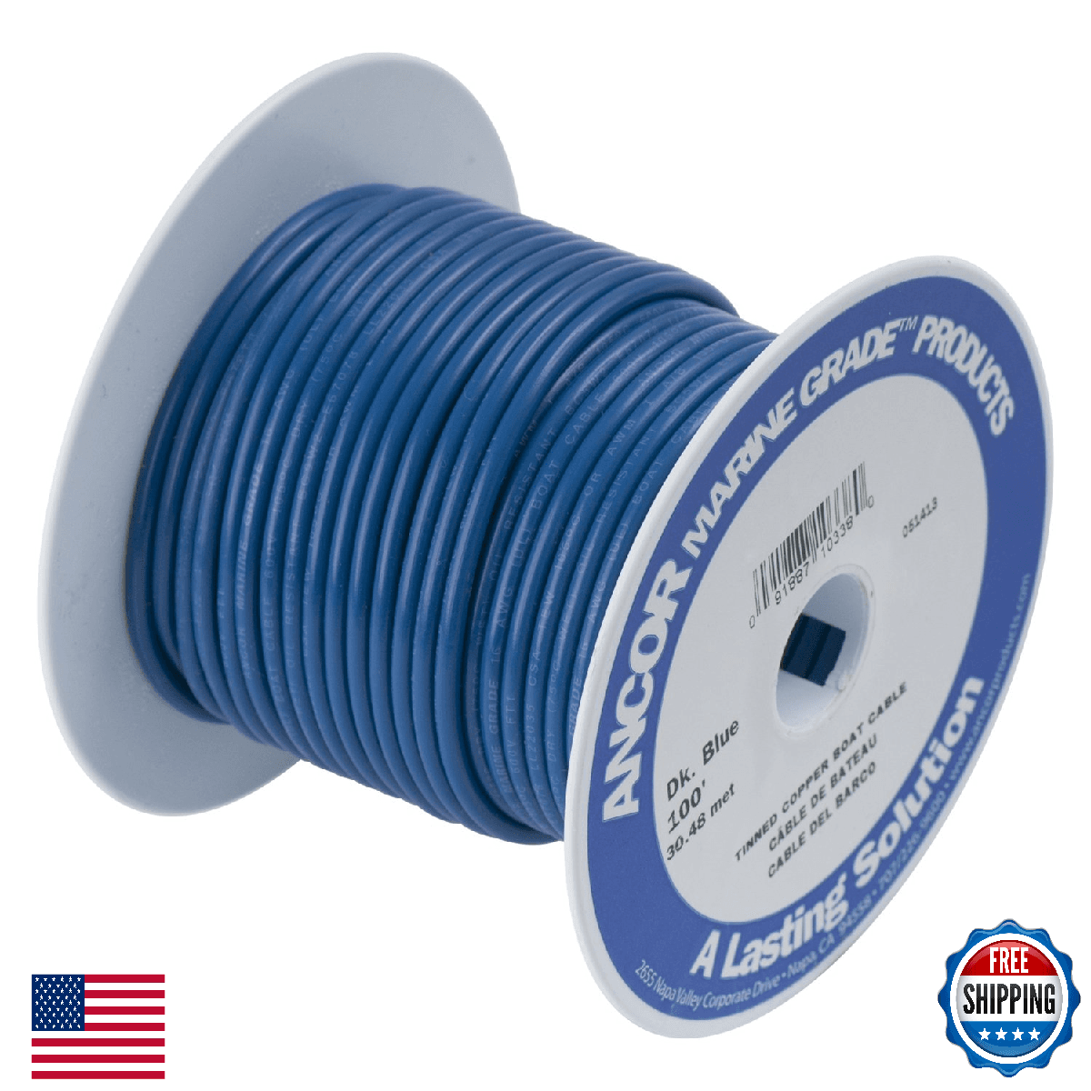 Ancor 106102 Marine Grade Tinned Copper Boat Wiring 12-Gauge