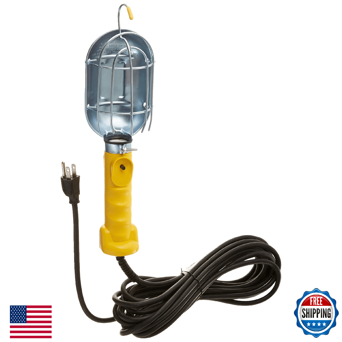 Bayco SL-425 Metal Shield Incandescent Utility Light with 18-Gauge Cord - Image 1