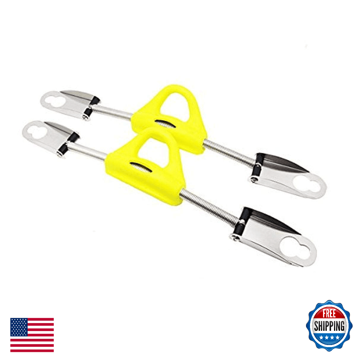 Scuba Choice Diving Spring Yellow Fin Strap Stainless Steel Integrated Buckle - Image 1