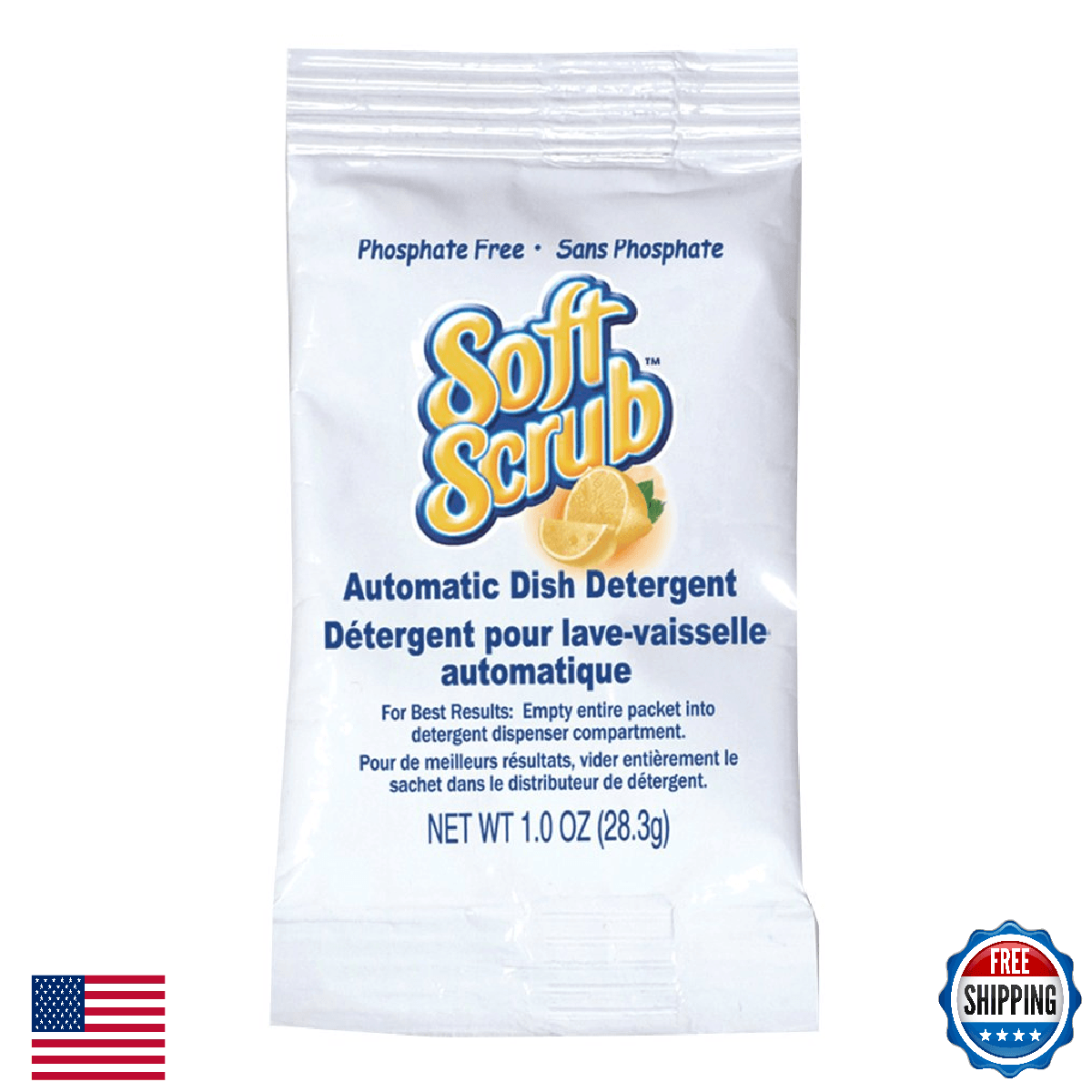 Soft Scrub 1oz Automatic Dish Detergent Pouch Pack of 200 - Image 1