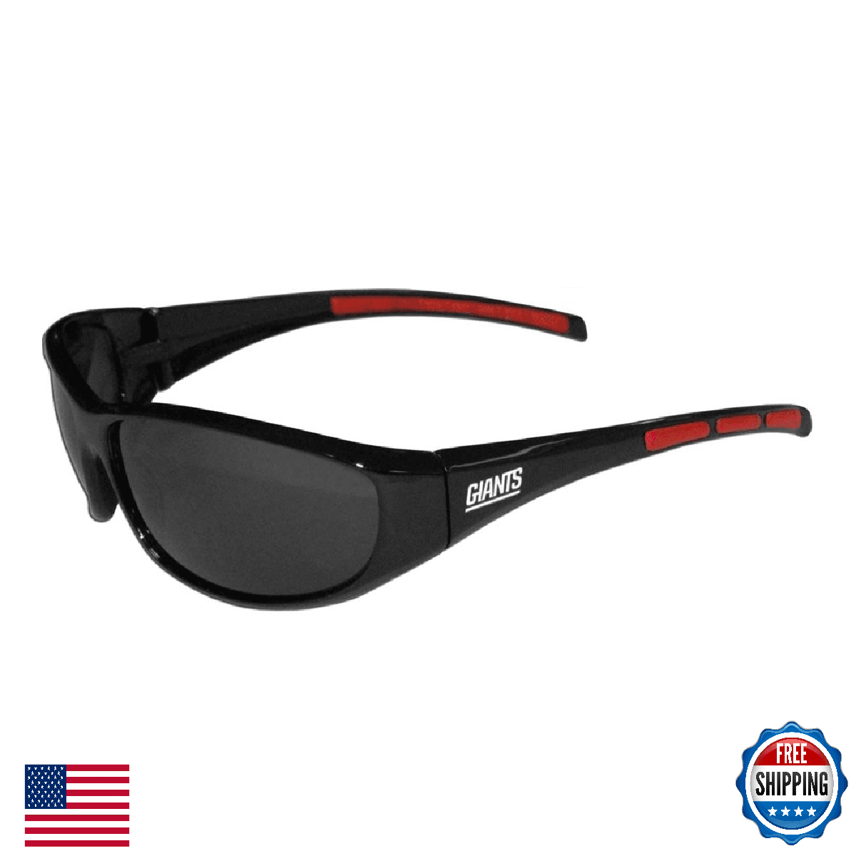 Siskiyou Gifts New York Giants Wrap Sunglasses - 100% UV Protection - Image 1