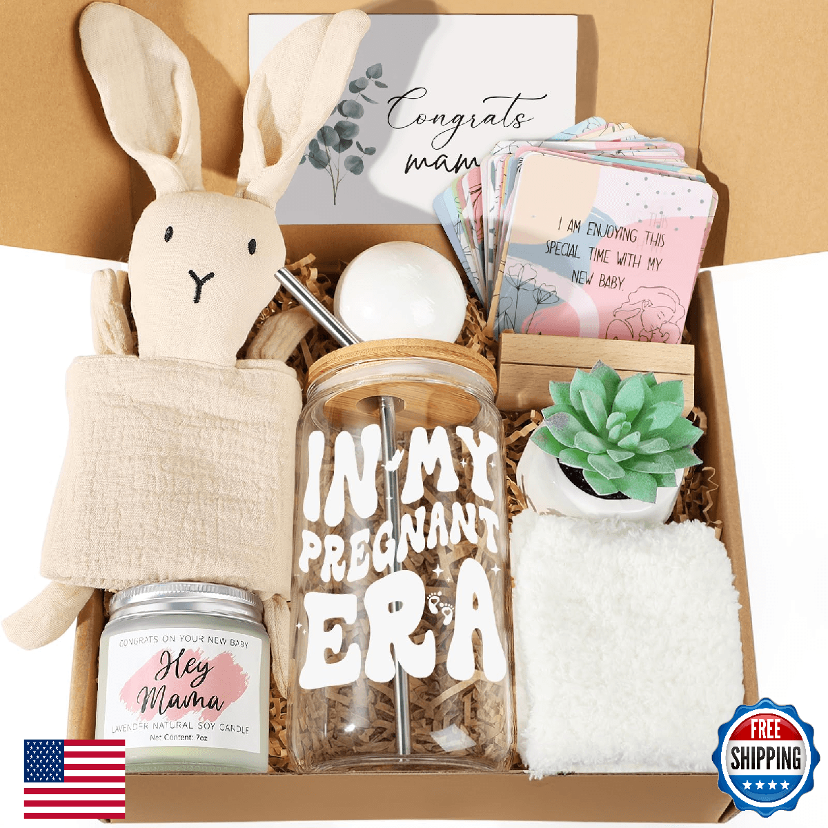 New Mom Care Package, Baby Shower Gifts for Mom to Be, Pregnancy Gifts for Expec - Image 1
