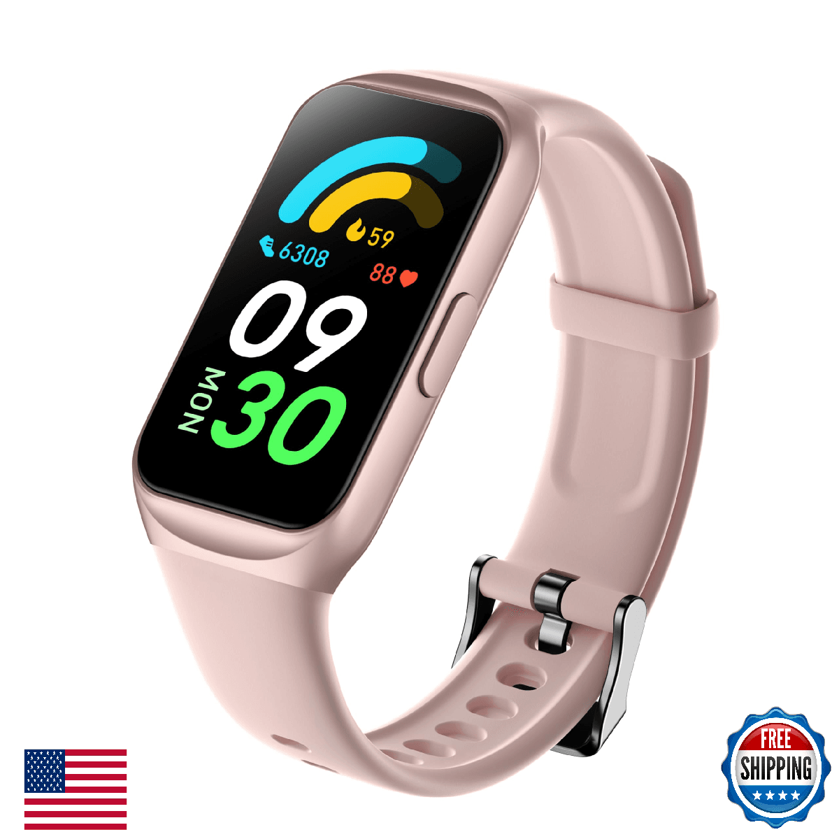 MEHRI Fitness Tracker - Smart Watch with 24/7 Heart Rate, Blood Pressure & Oxyge - Image 1