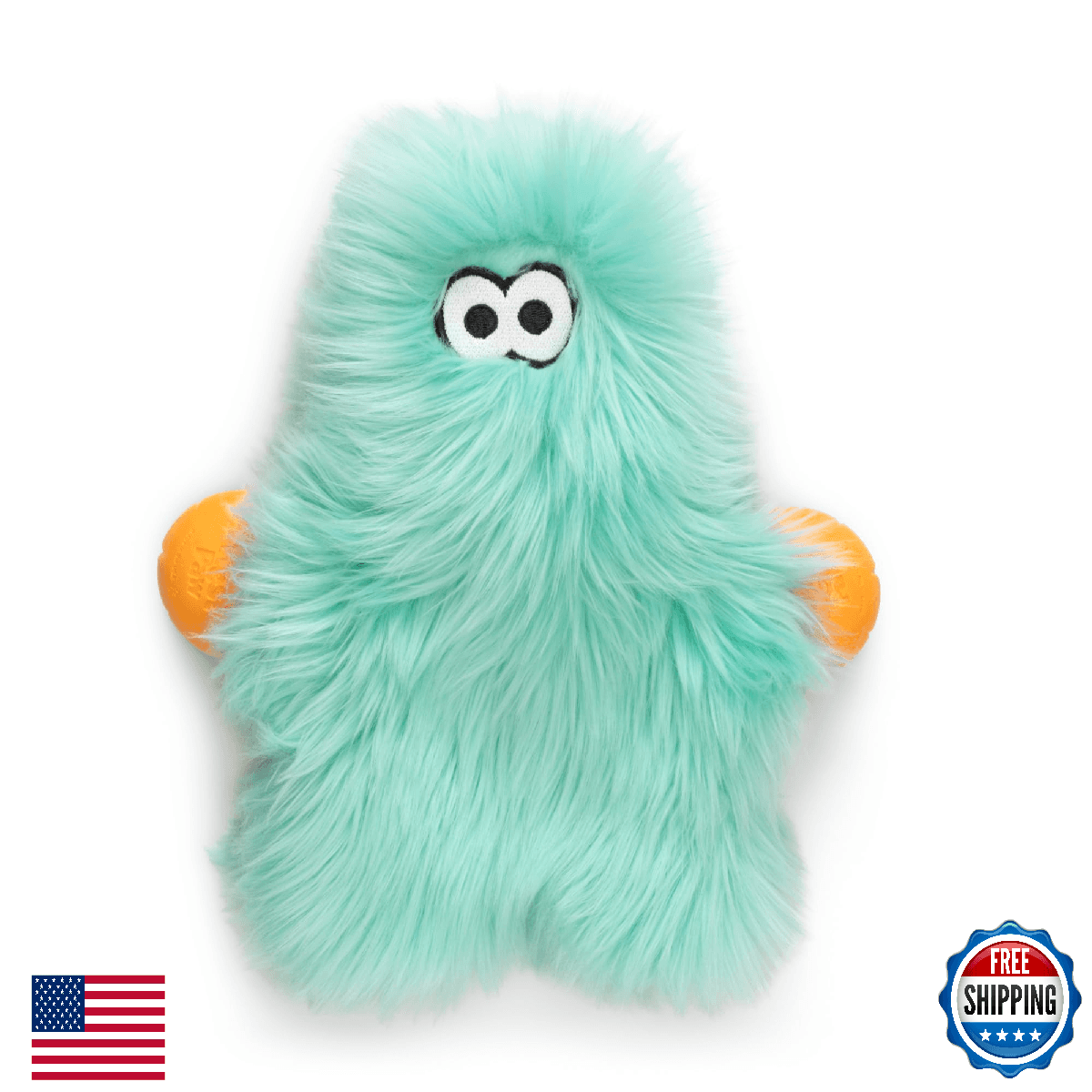 WEST PAW Rowdies Olaf Durable Plush Dog Toy with Reinforced HardyTex Fabric Hand - Image 1