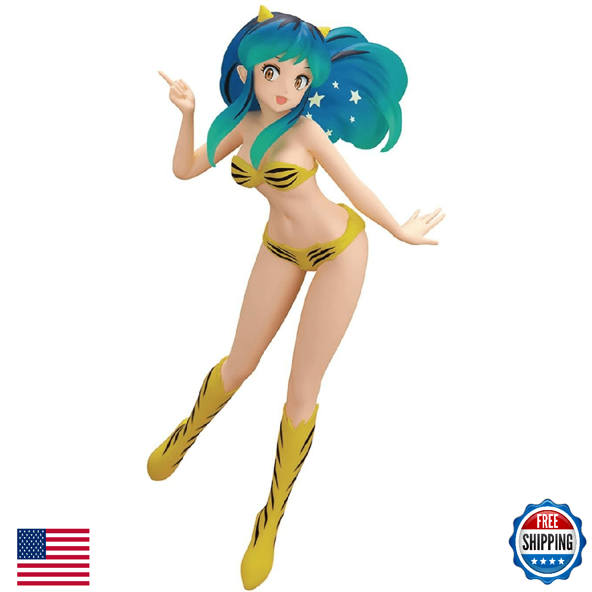 Banpresto - Urusei Yastura - Lum - Shooting Star (ver. A) Glitter & Glamours Fig - Image 1