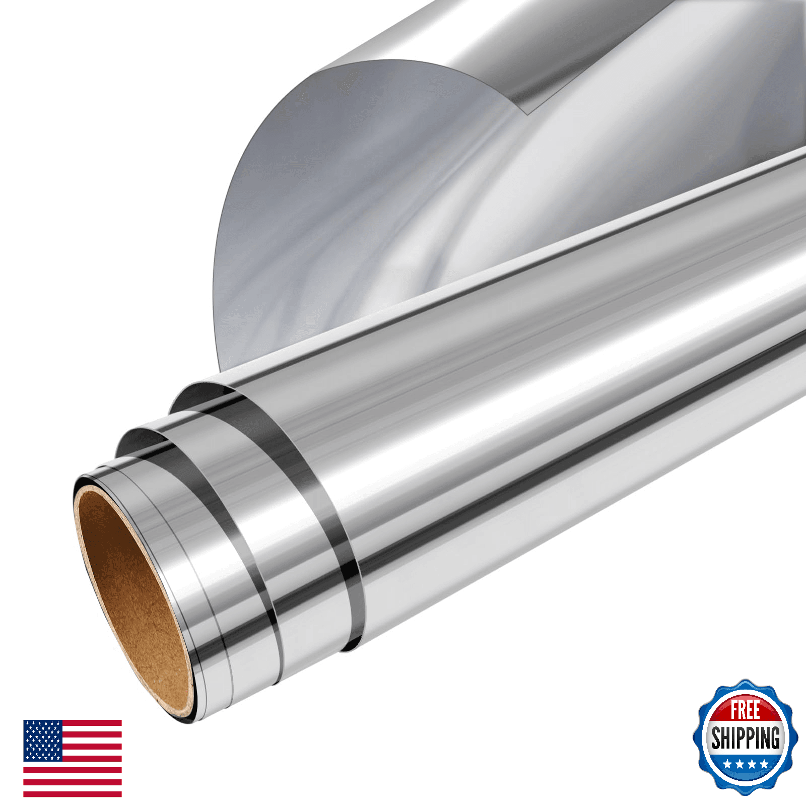 Window Tinting Film for Home Heat Control One Way Windows Film Mirror Light Bloc - Image 1