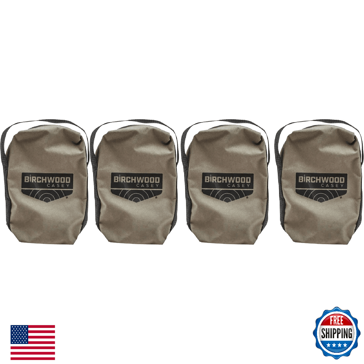 Birchwood Casey Shooting Rest Weight Bags 4-Pack - Durable, Portable Hunting - Image 1