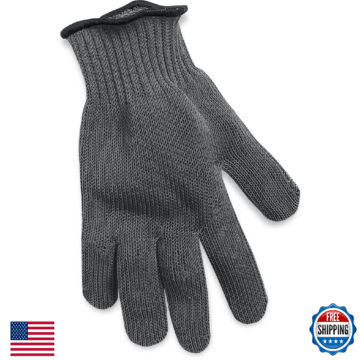 Rapala Fillet Glove (Medium) - Tuff-Knit Yarn, Stainless Steel Protection - Image 1