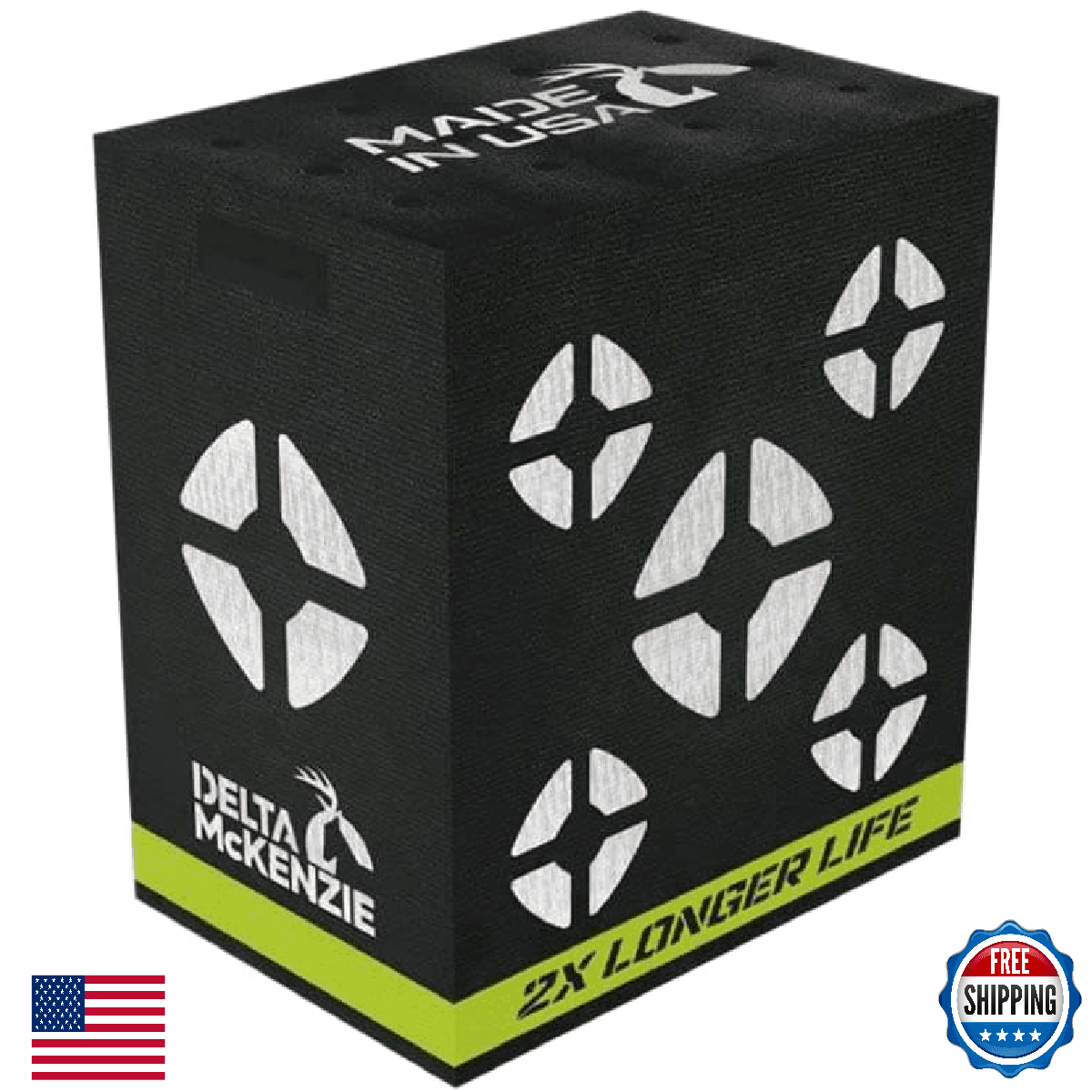 Delta McKenzie Greenline 4-Sided Archery Target - 18"x16"x11" Mo'Foam - Image 1