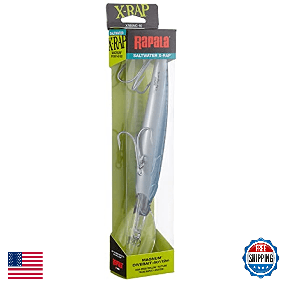 Rapala X-Rap Magnum Saltwater Trolling Lure Offshore Hard Bait Tuna Wahoo Mahi - Image 1