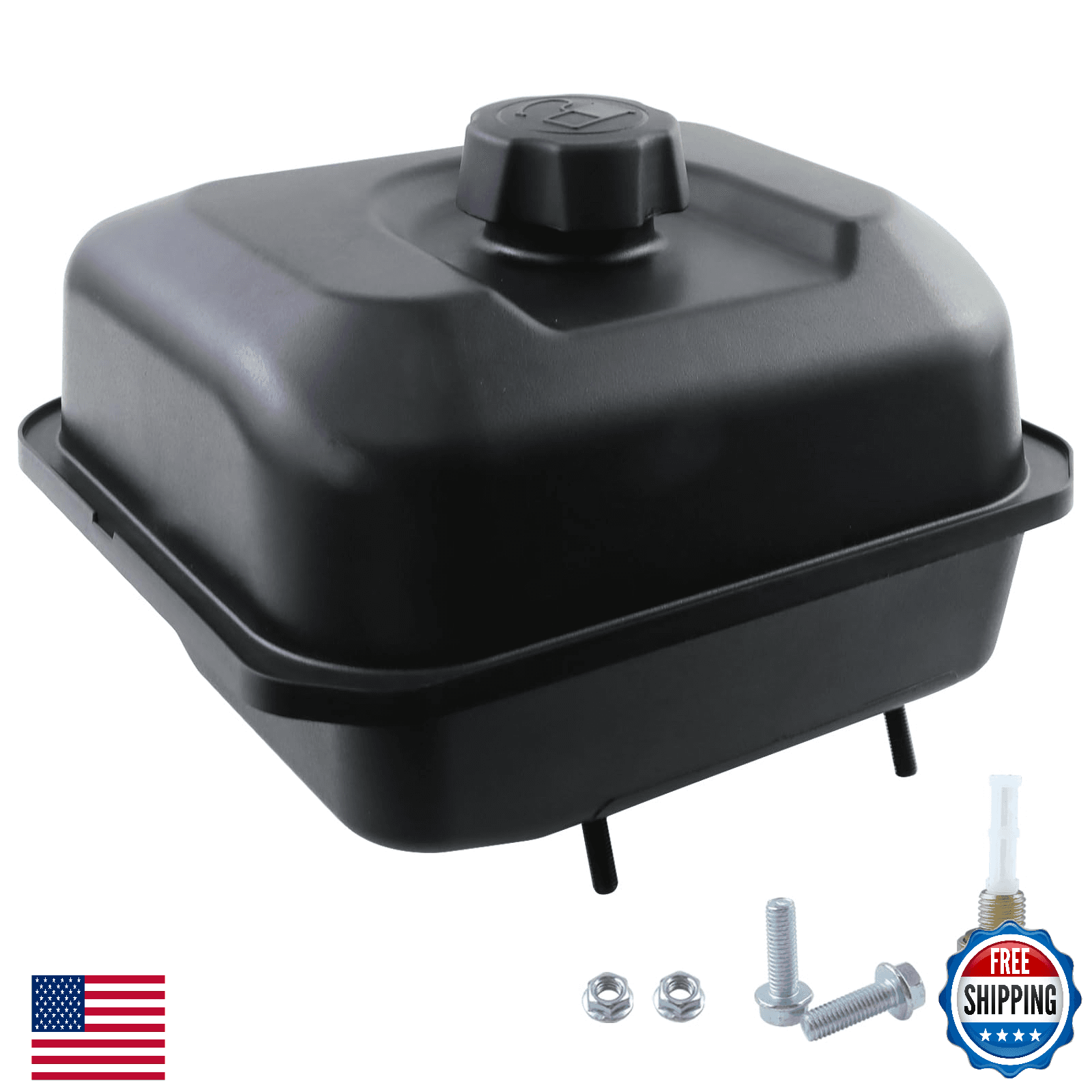 Gas Fuel Tank for Honda GX270 GX340 GX390 & Predator 420cc Engines, 6.6L - Image 1