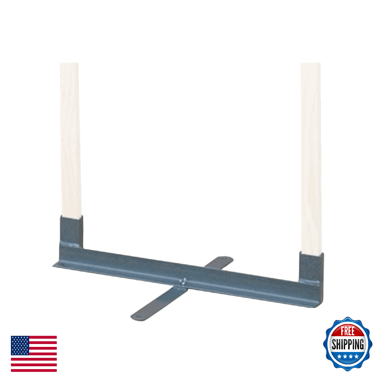 Birchwood Casey 18" Steel Folding Target Stand - Durable, Powder-Coated - Image 1