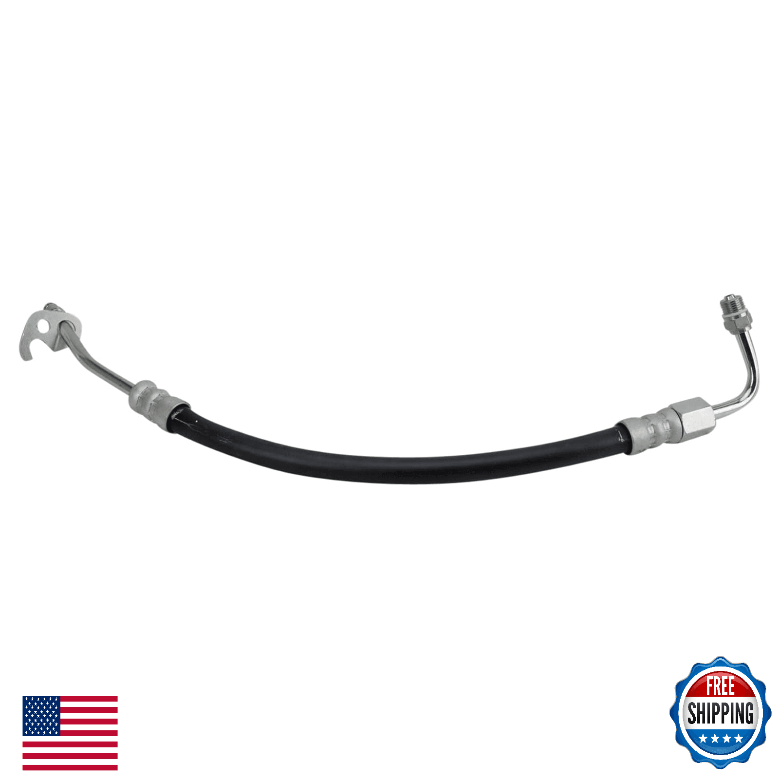TRQ Power Steering Pressure Line Hose Assembly Compatible with 2001-2006 Ford Ra - Image 1