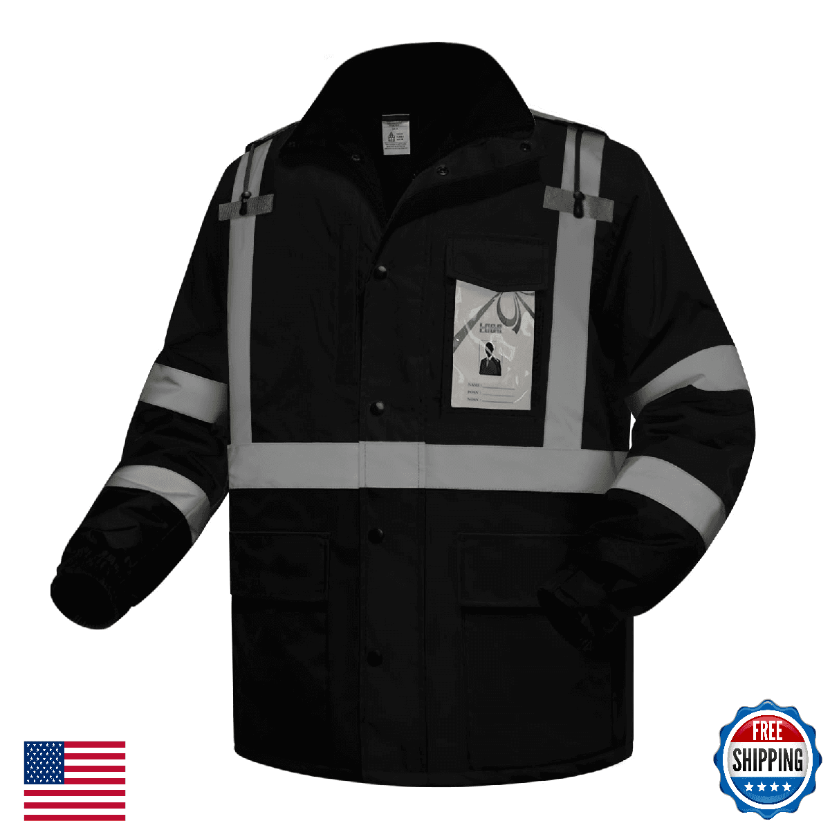 Uno Mejor High Visibility Safety Jacket, Reflective Jacket with Pockets for Men& - Image 1