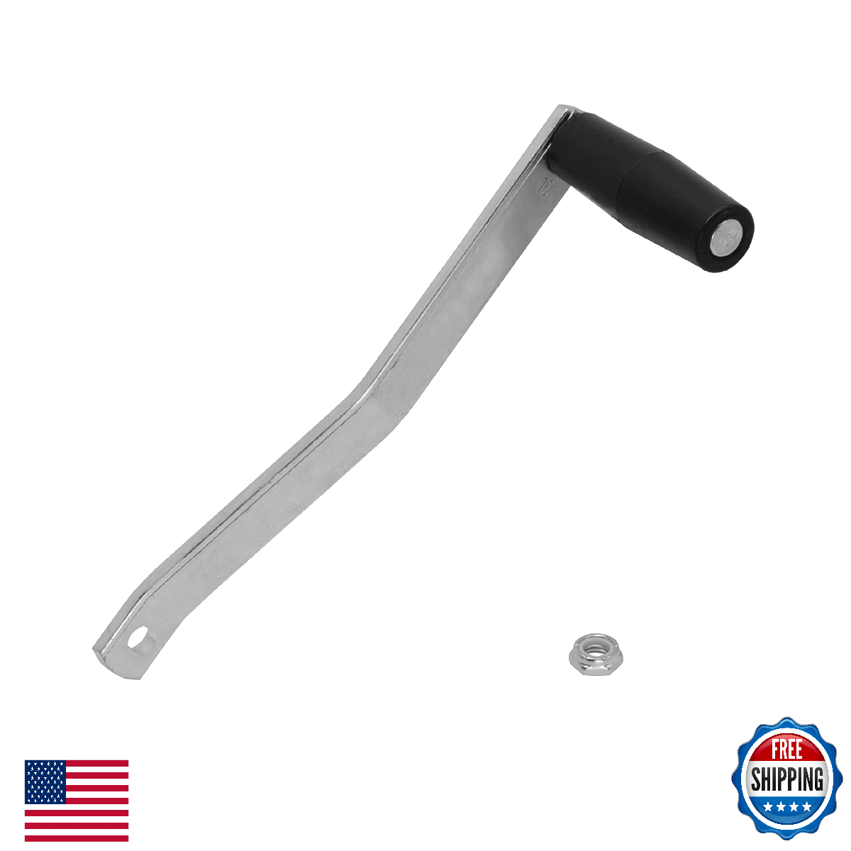 Fulton 501108 Trailer Winch Handle Replacement Part 10-Inch - Image 1