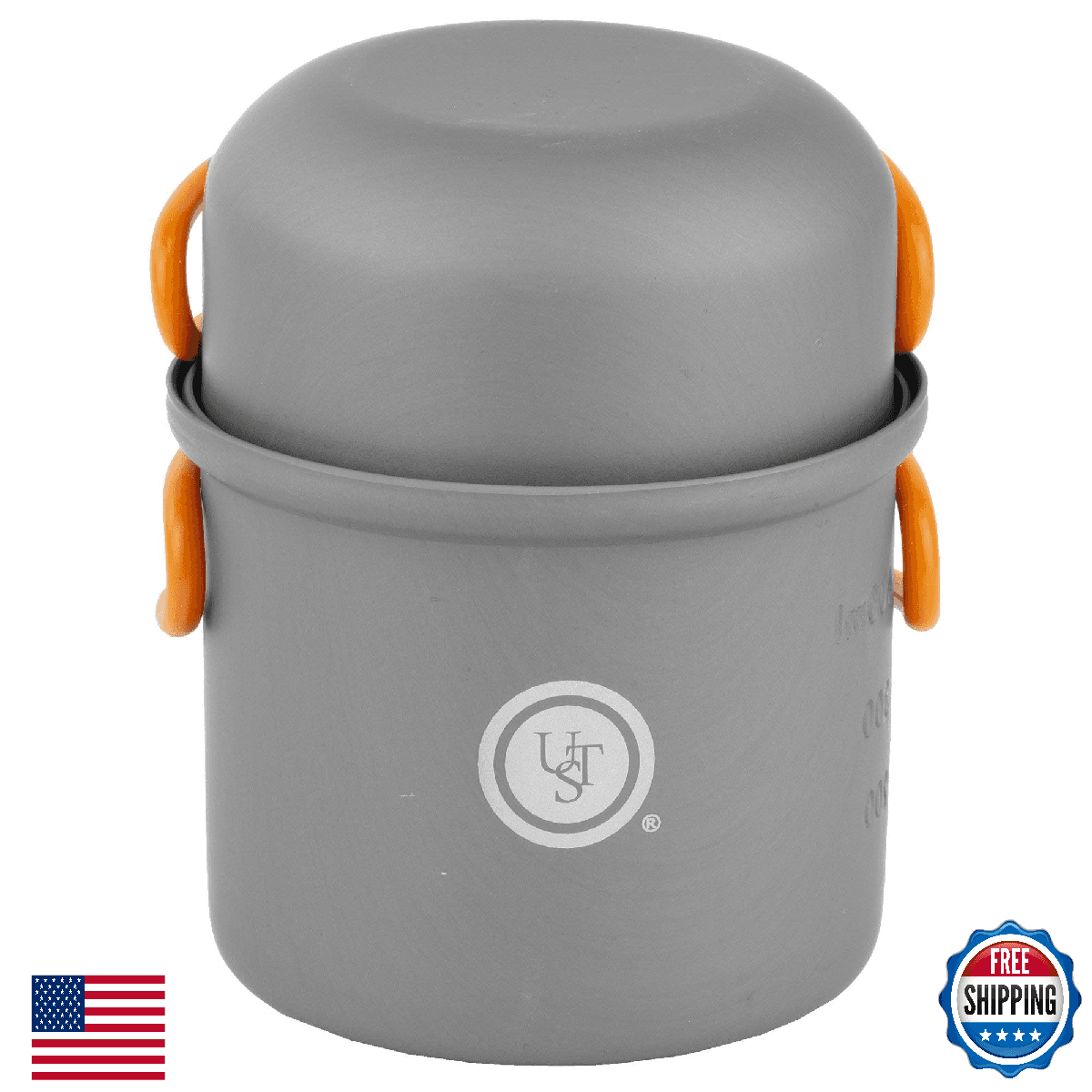 ust Solo Cook Kit - Lightweight, Compact, BPA Free, Anodized Aluminum - Image 1