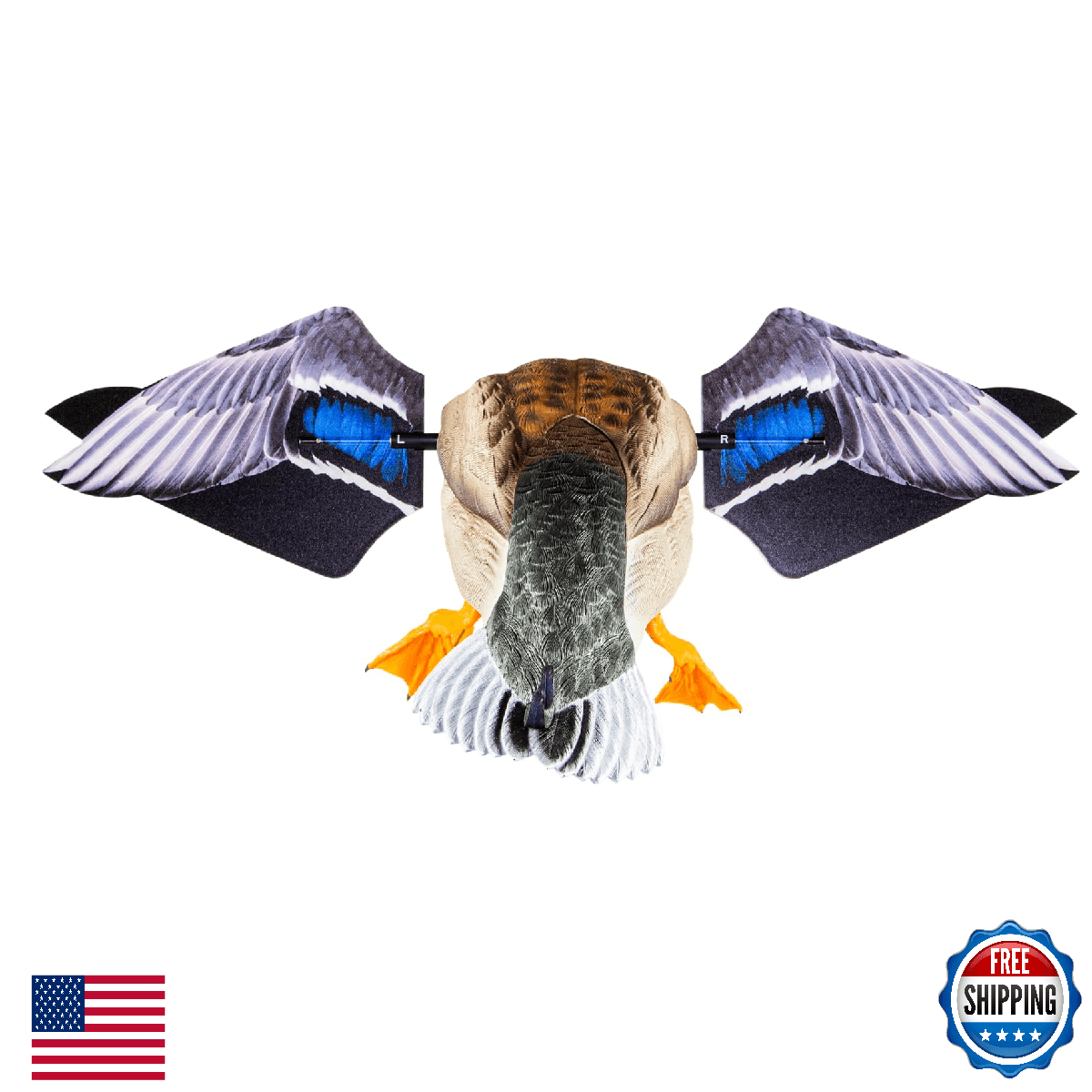 Avian-X PowerFlight Mallard Decoy Replacement Wings - Angel Wing Design - Image 1