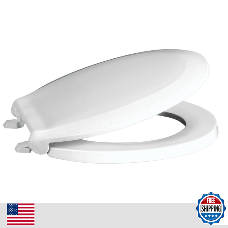 Centoco Toilet Seat Round Closed Front Cover Heavy Duty Commercial Stainless - Image 1