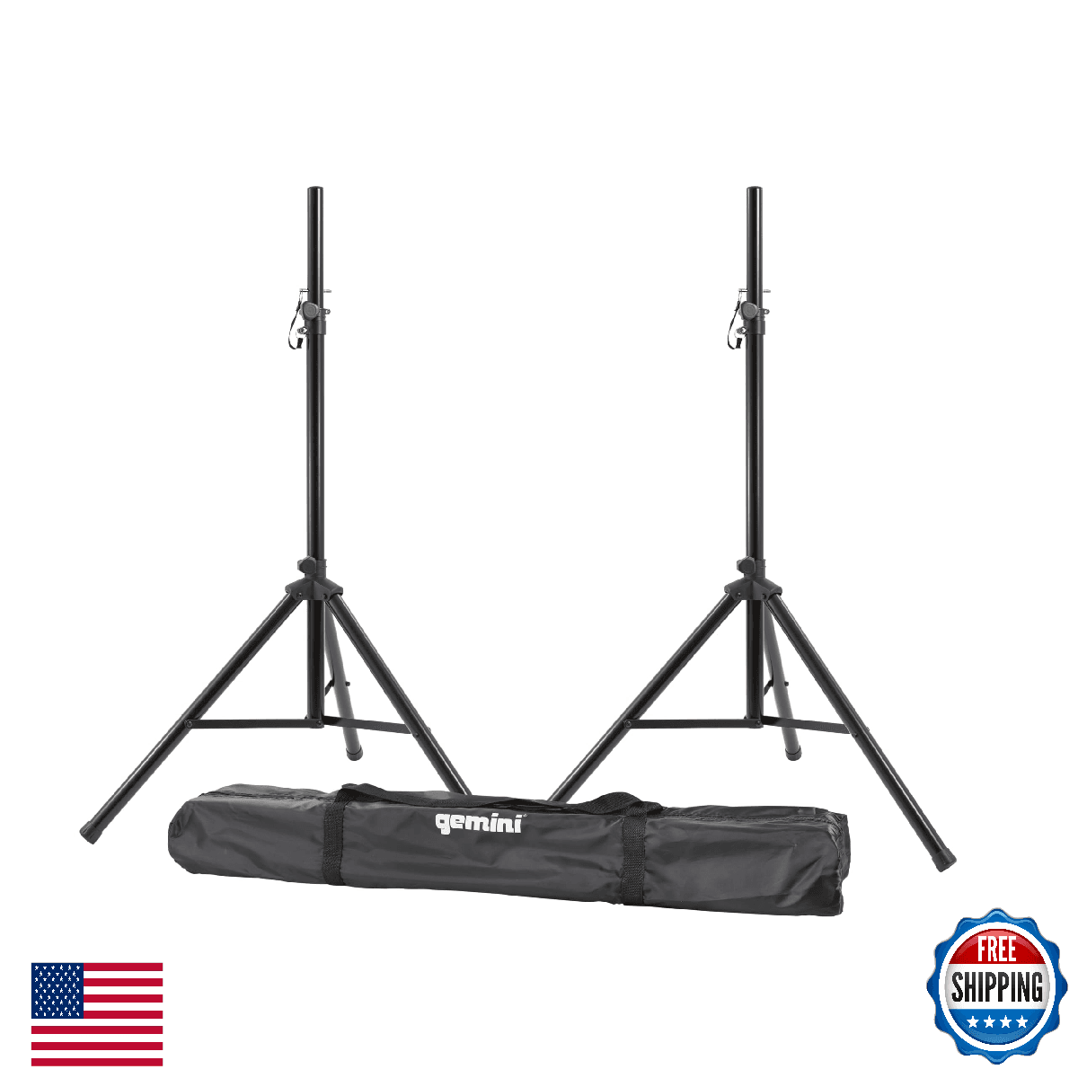 Gemini Sound ST-Pack Heavy Duty Professional Audio Universal DJ Fold-Out Telesco - Image 1