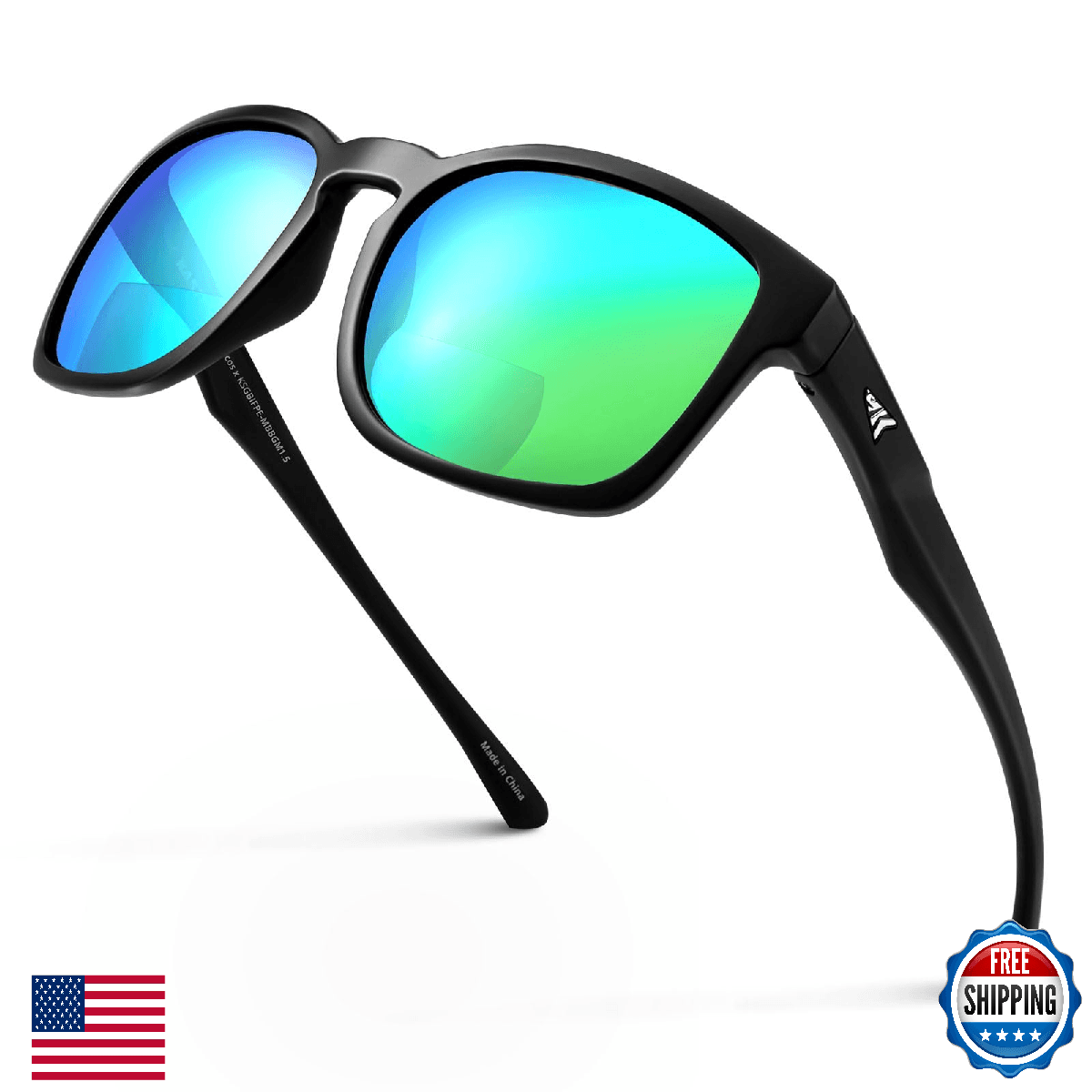 KastKing Pecos Bifocal Polarized Sunglasses 1.5x 2.0x 2.5x Magnification - Image 1