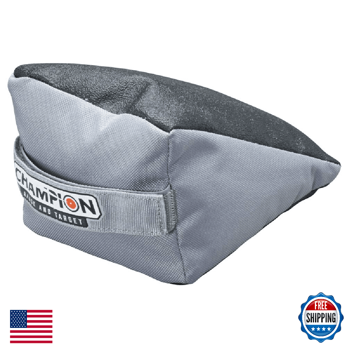 Champion Range & Target Wedge Shooting Bag Grey Rear Bag - Image 1