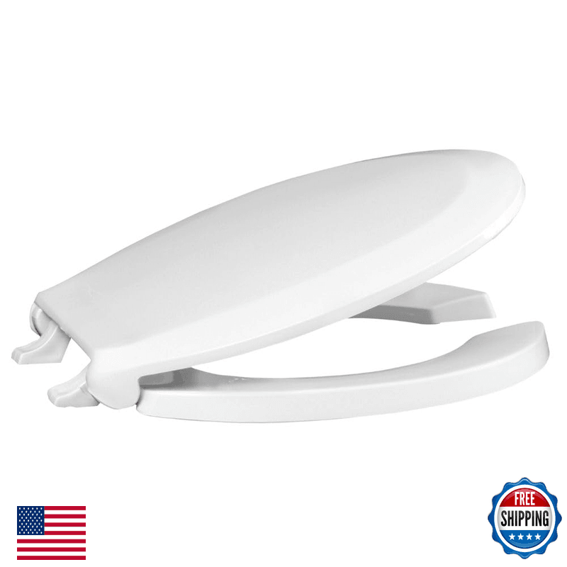 Centoco Toilet Seat Round Open Front Cover Heavy Duty Commercial Stainless - Image 1