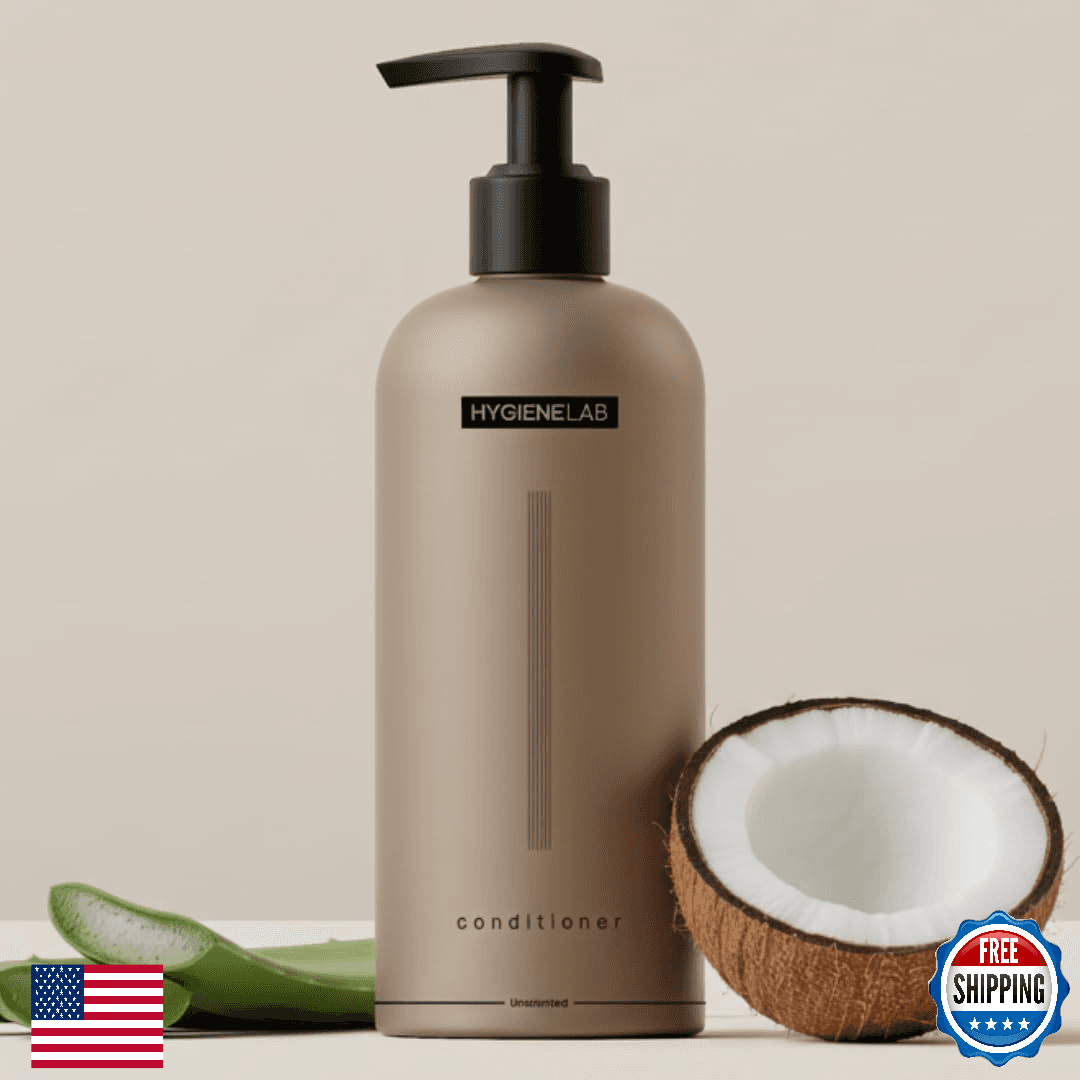 HygieneLab Conditioner for Men- EWG Verified, Best Men's Conditioner for all Hai - Image 1