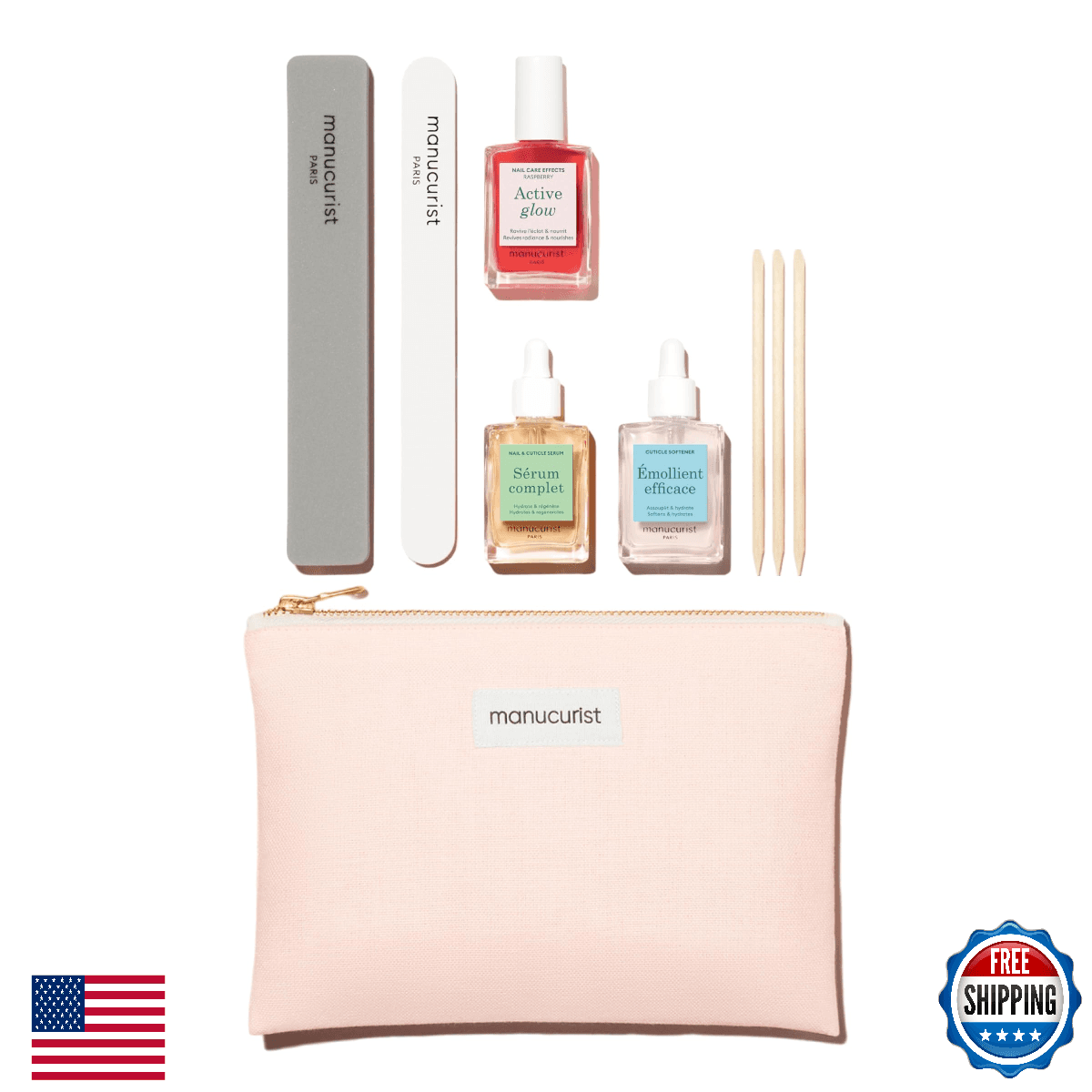 Manucurist Active Discovery Kit - Manicure Set - Nail Care Set, Vegan & Made in - Image 1
