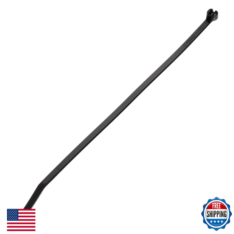 Panduit Bt2I-M0 Cable Tie Metal Barb Intermediate Weather Resistant Nylon 6.6 - Image 1