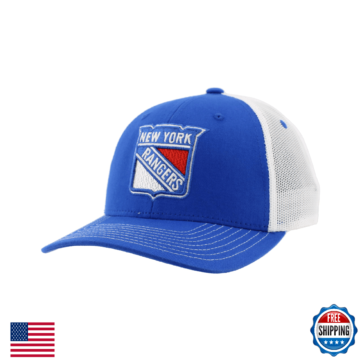 New York Rangers NHL Officially Licensed Adjustable Snapback Hat Dakota Icon Tea - Image 1