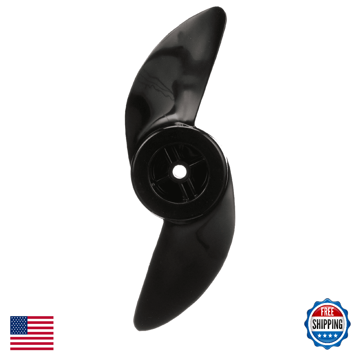 MotorGuide MGA0476B Power Prop 2-Blade, 3", Black - Enhanced Performance - Image 1