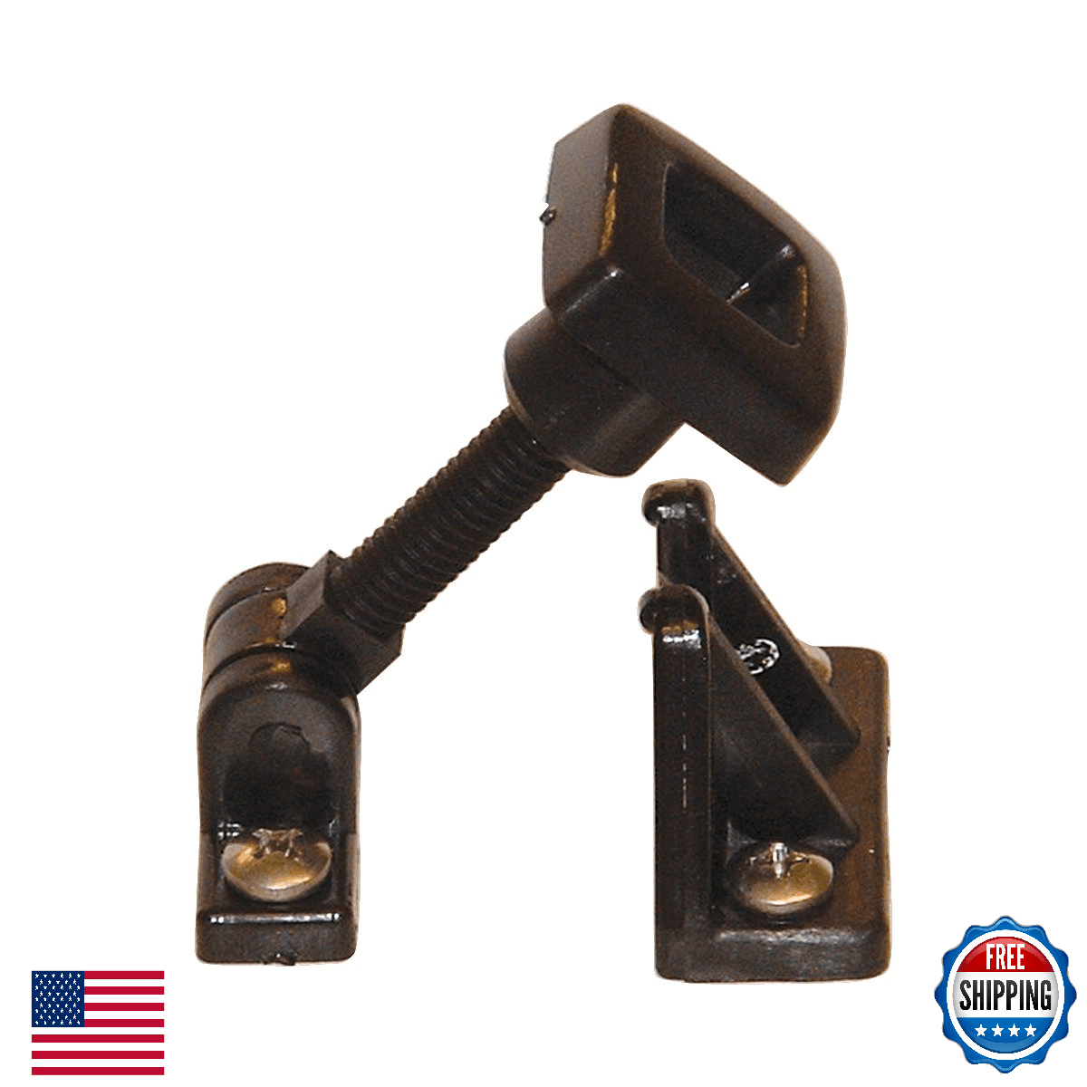 Taylor Made Products Utility Latch for Hatches Windows Doors - Mounting Screws - Image 1