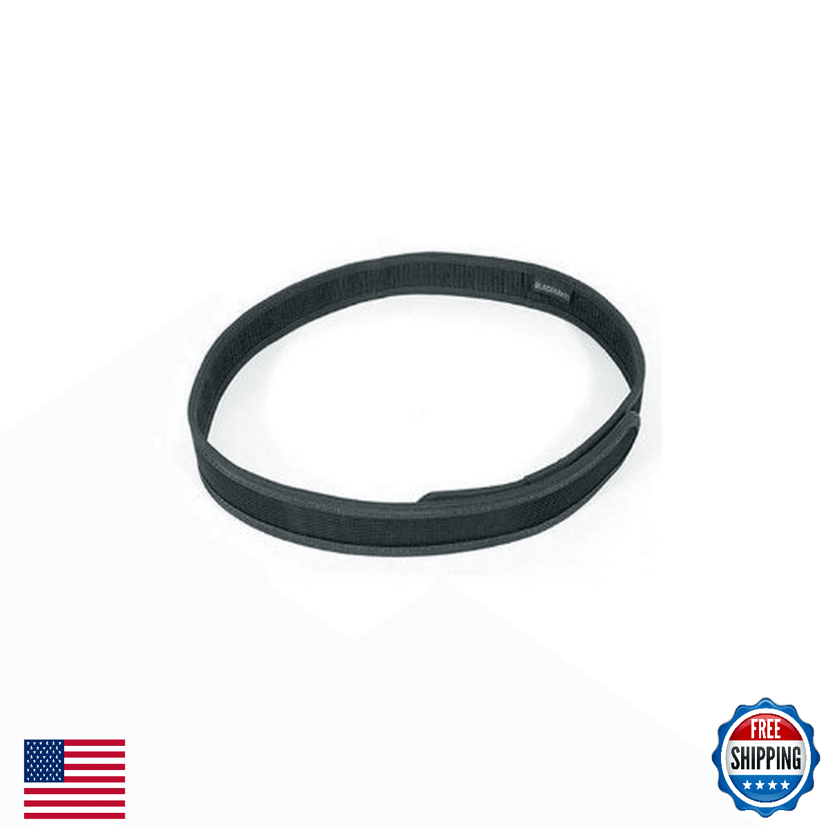 BLACKHAWK Hook & Loop Trouser Belt XX-Large - 1.5" Black (50"-54") - Image 1