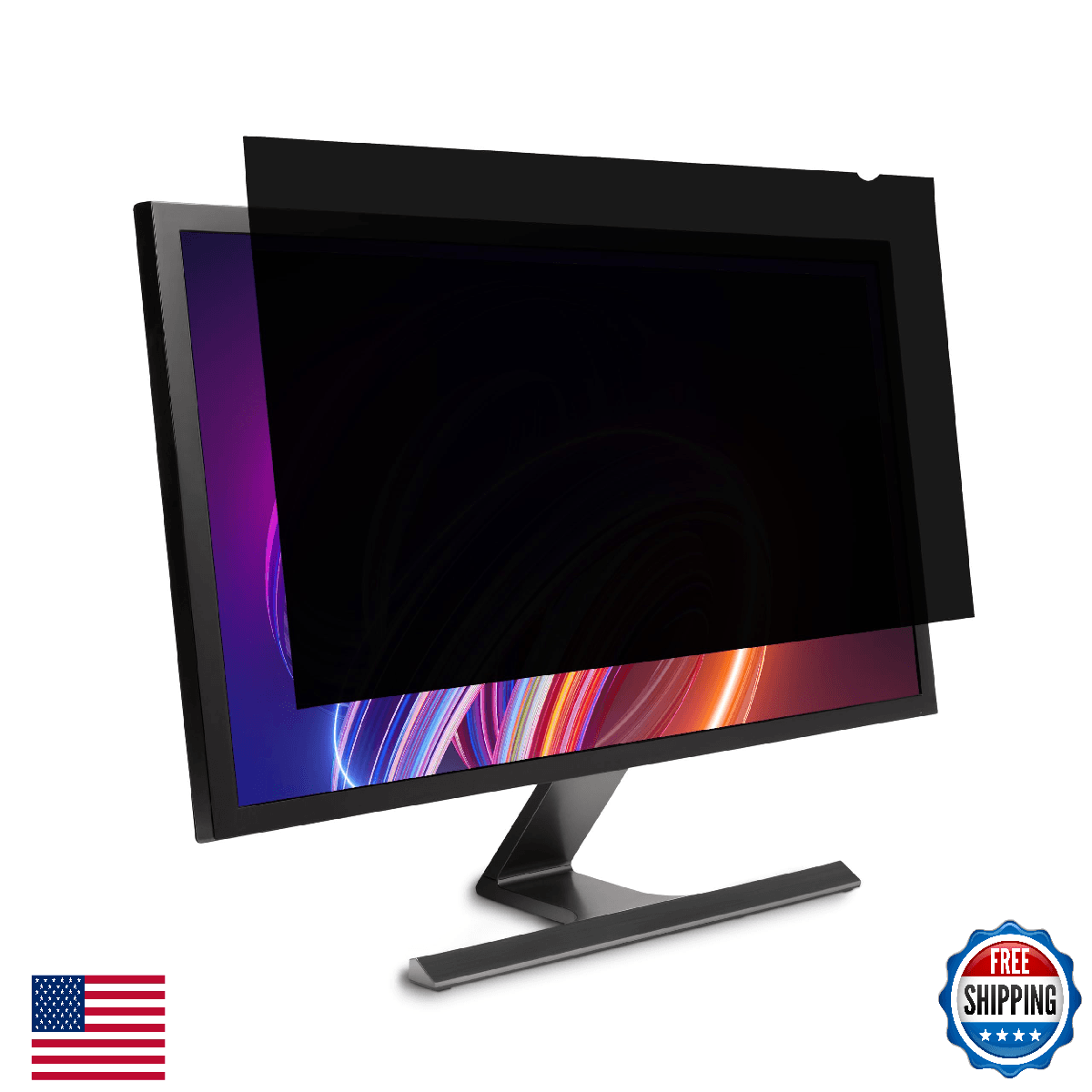 Kensington 23 inch Computer Privacy Screen for Desktop, 16:9 Widescreen Monitor, - Image 1