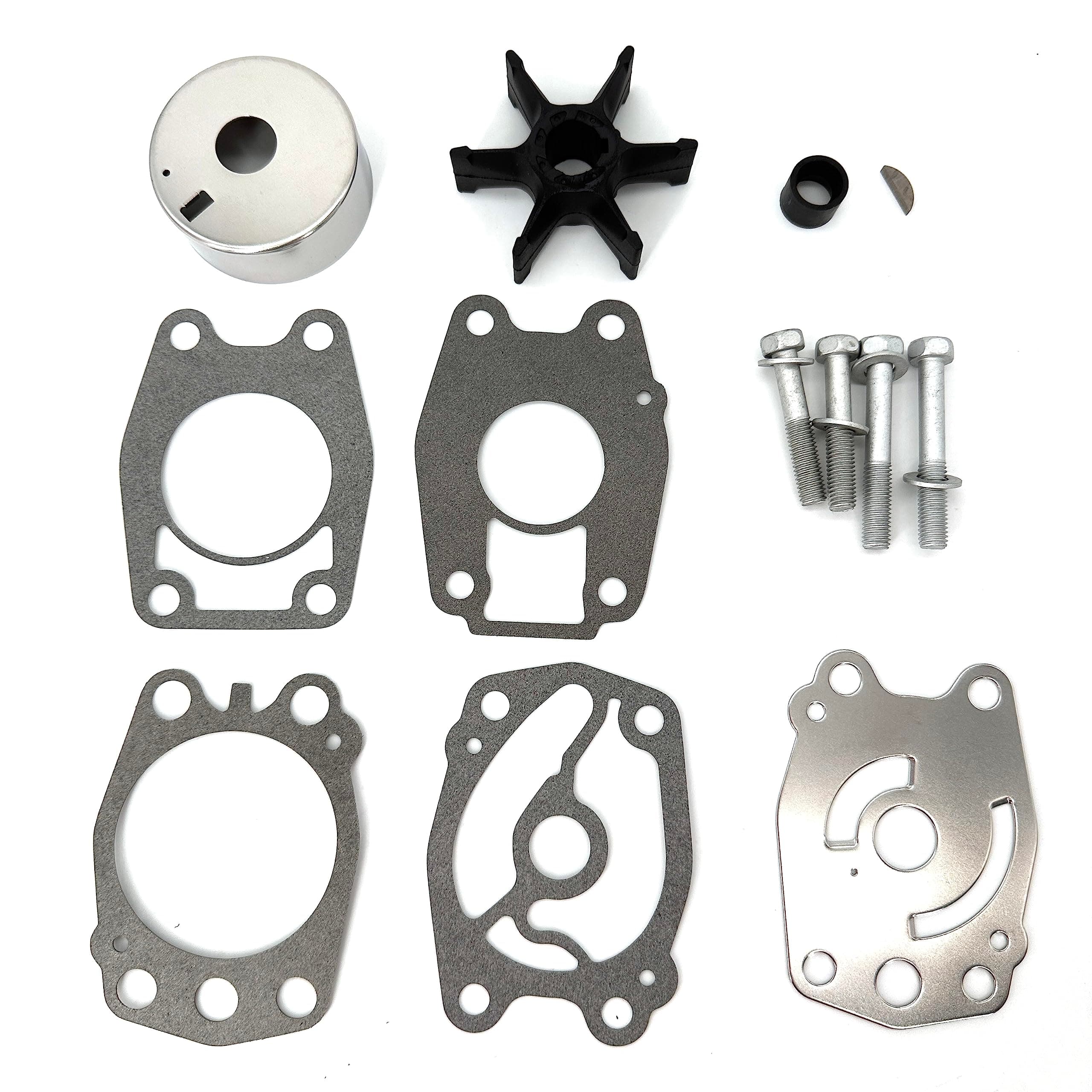 Water Pump Impeller Repair Kit Yamaha Outboard 6F5-W0078-00 Sierra 18-3374 C - Image 1