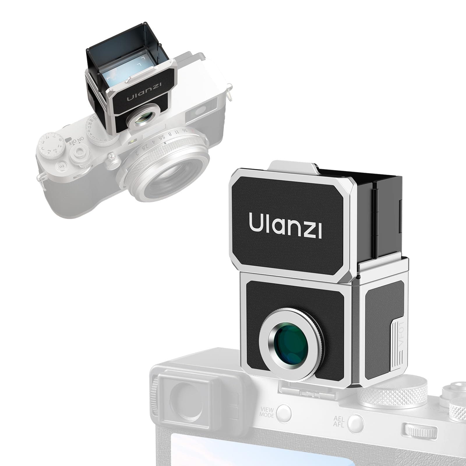 ULANZI VF01 28mm Optical Waist-Level Viewfinder 35/50 Framelines - Image 1