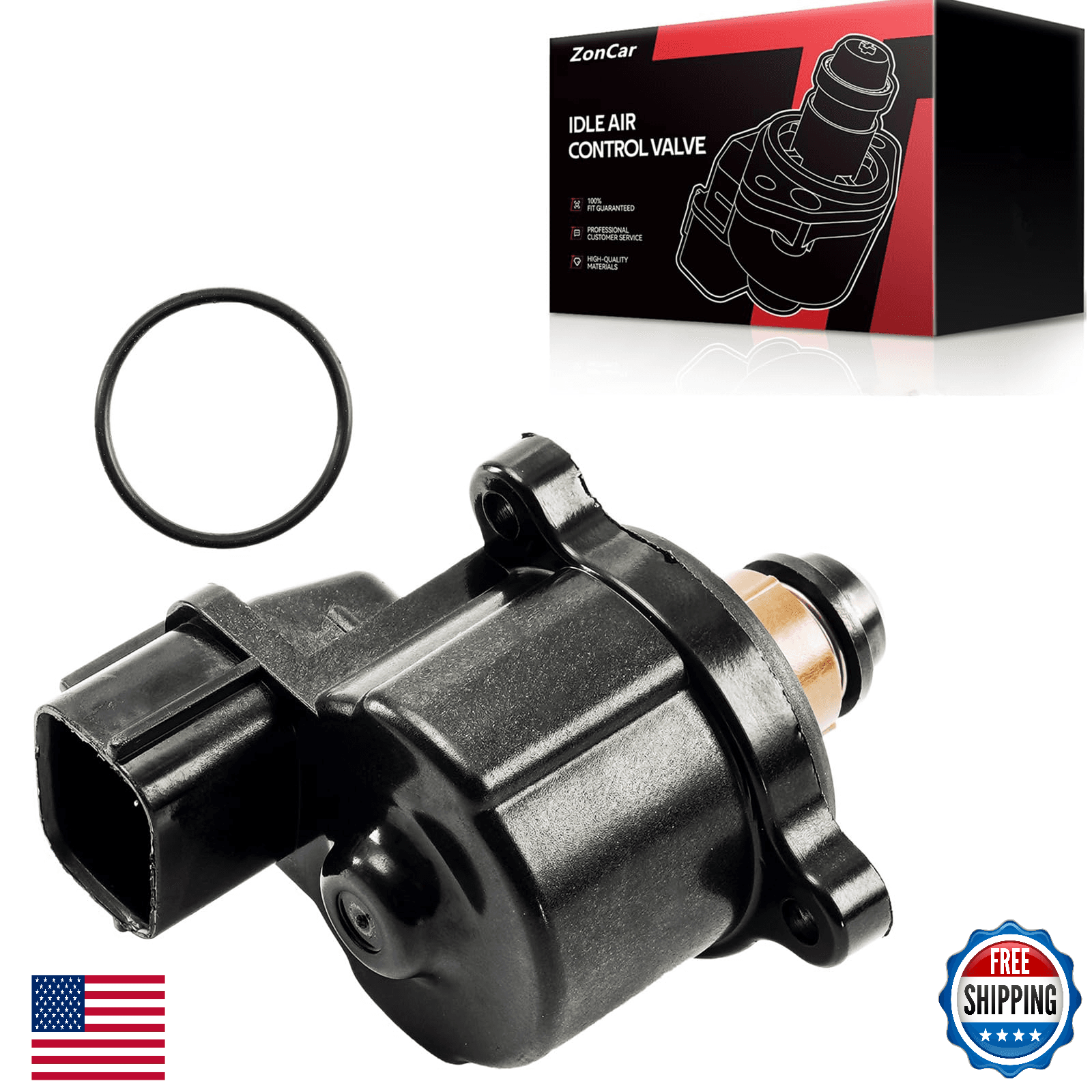 ZonCar Idle Air Control Valve AC254 Mitsubishi Eclipse Lancer Galant Montero - Image 1