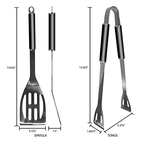 NCAA Florida Gators 2pc BBQ Set w/ Spatula, Tongs & Tailgate S&P Shakers - Thumbnail 6