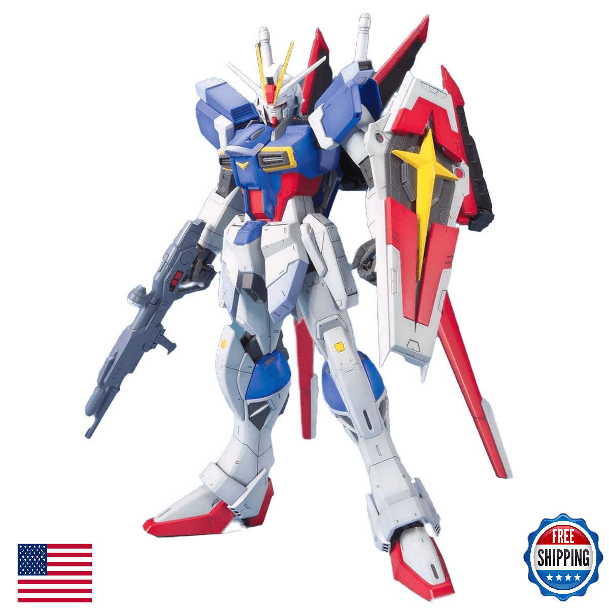 Force Impulse Gundam Gundam Seed Destiny, Bandai Hobby MG 1/100 Scale Model Kit - Image 1