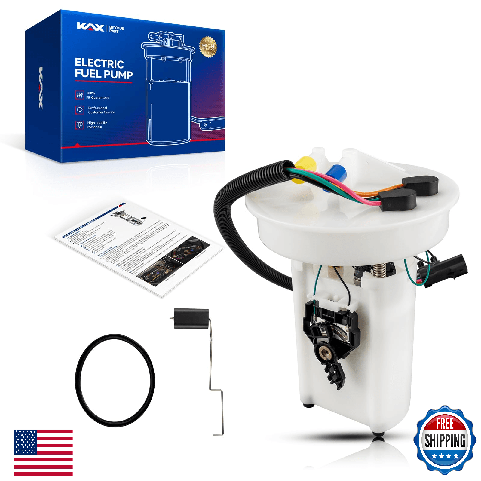 KAX Electric Fuel Pump Module Assembly 99-04 Jeep Grand Cherokee OEM Fit - Image 1