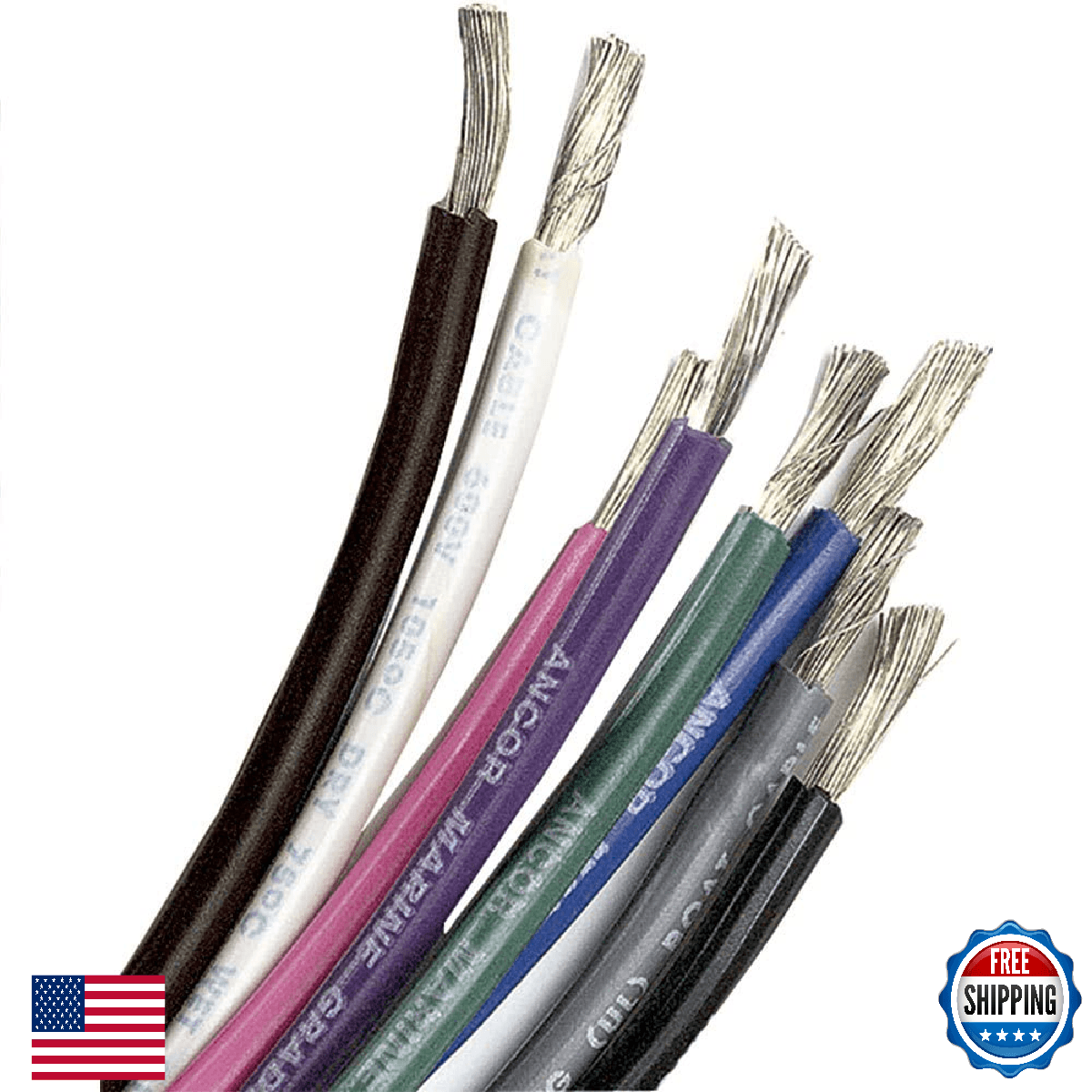 Ancor 102510 Marine Grade Tinned Copper Boat Wiring 16-Gauge - Image 1