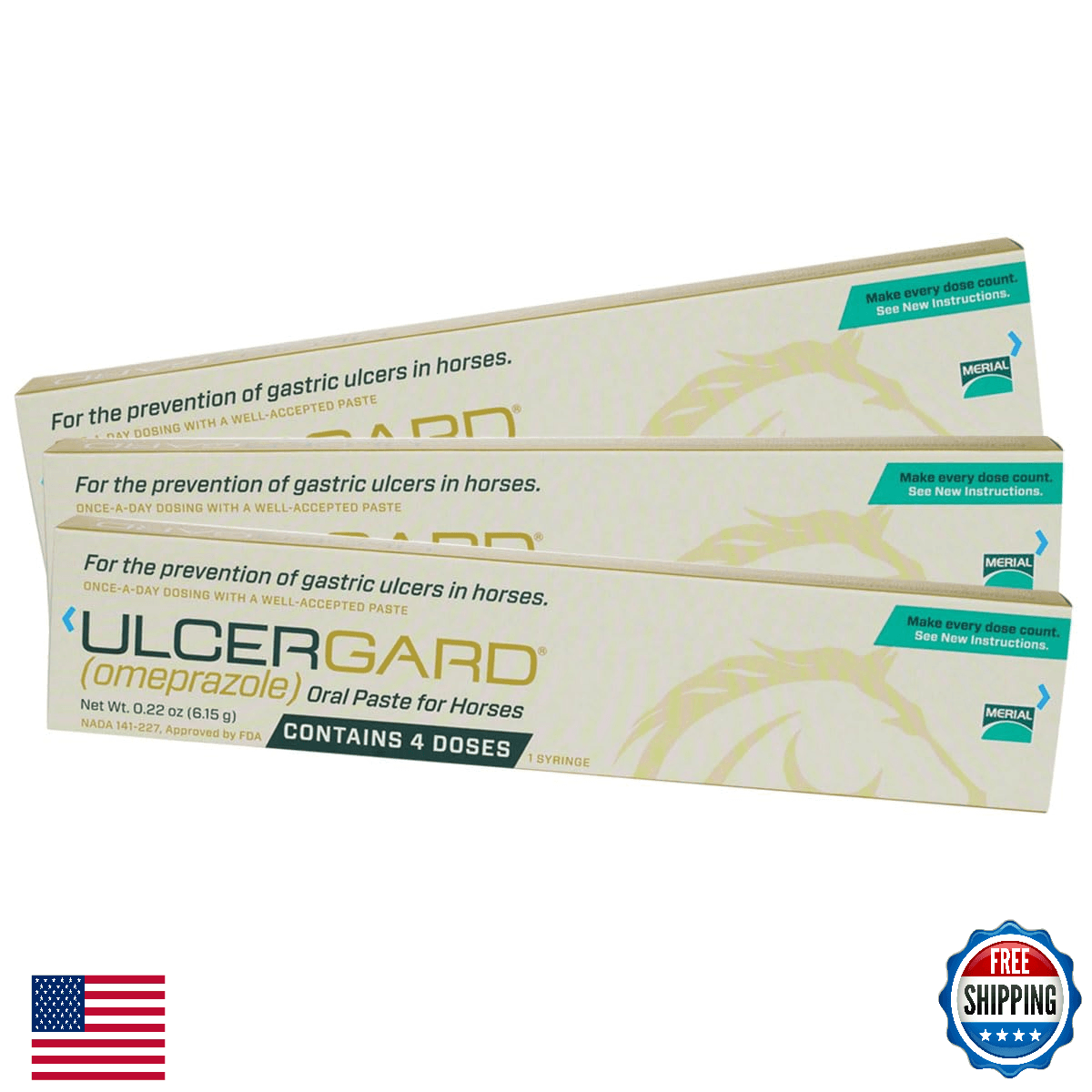 Ulcergard Paste 3 Pack - Image 1