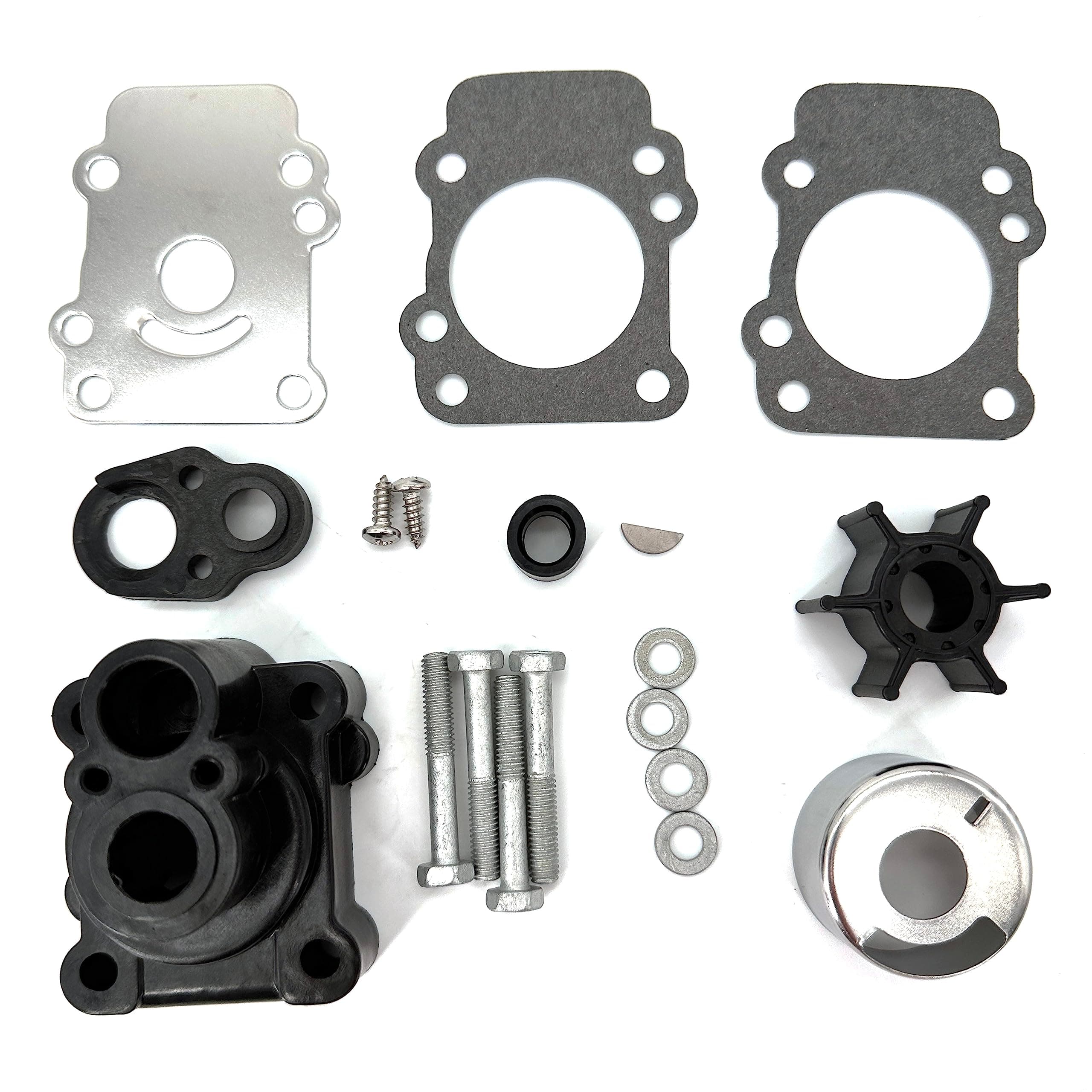 Water Pump Impeller Repair Kit For Yamaha 9.9 15 HP 682-W0078-00-00 - Image 1