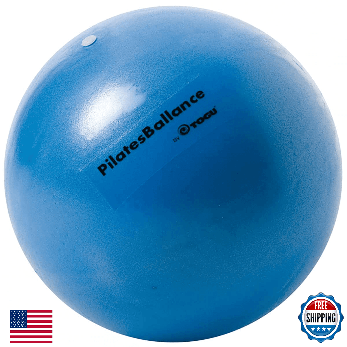Togu Pilates Balance Ball 12" (30cm) Blue - Core Strength & Stability - Image 1