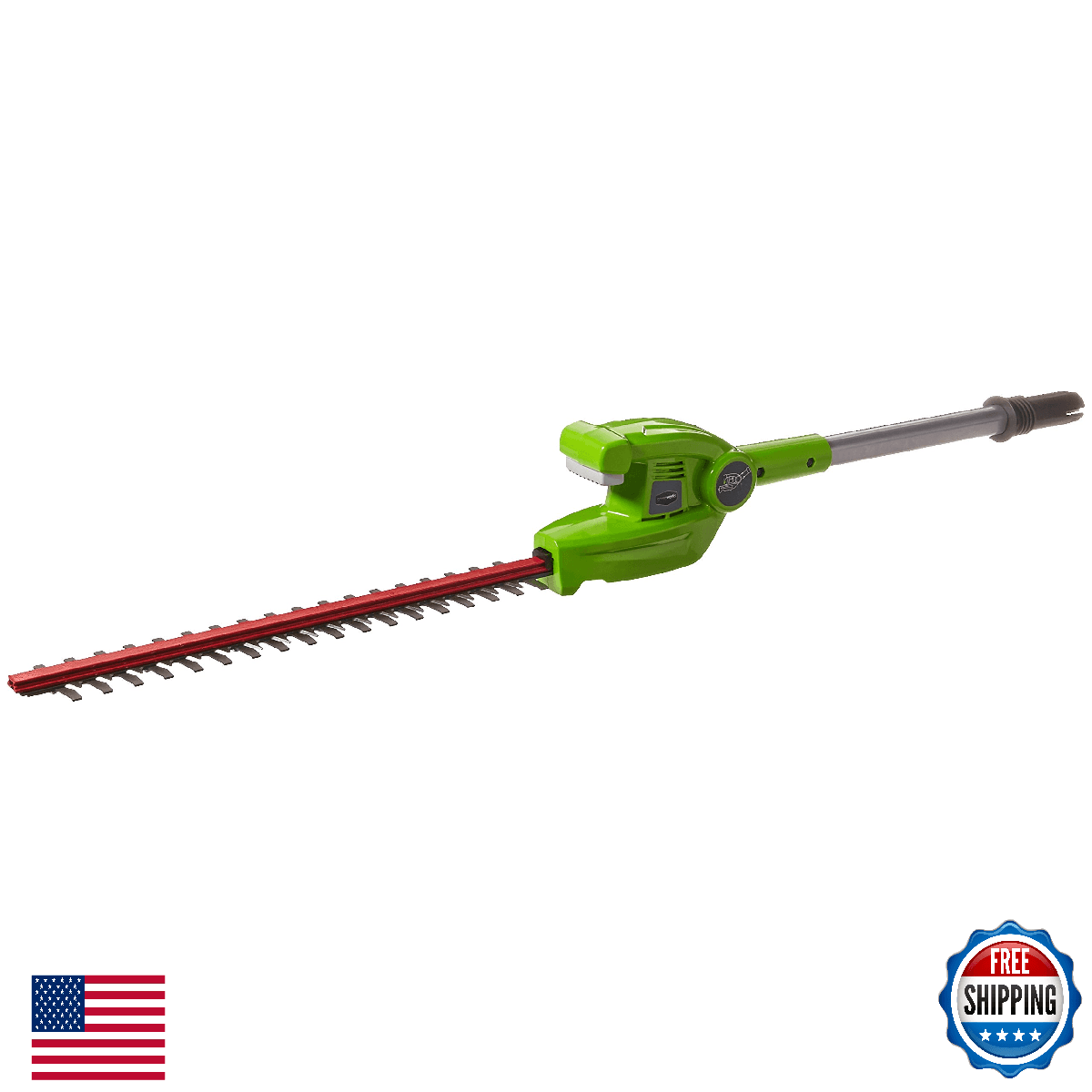 Greenworks Replacement Pole Hedge Power Head Attachment for Model 1301302 / PSPH - Image 1