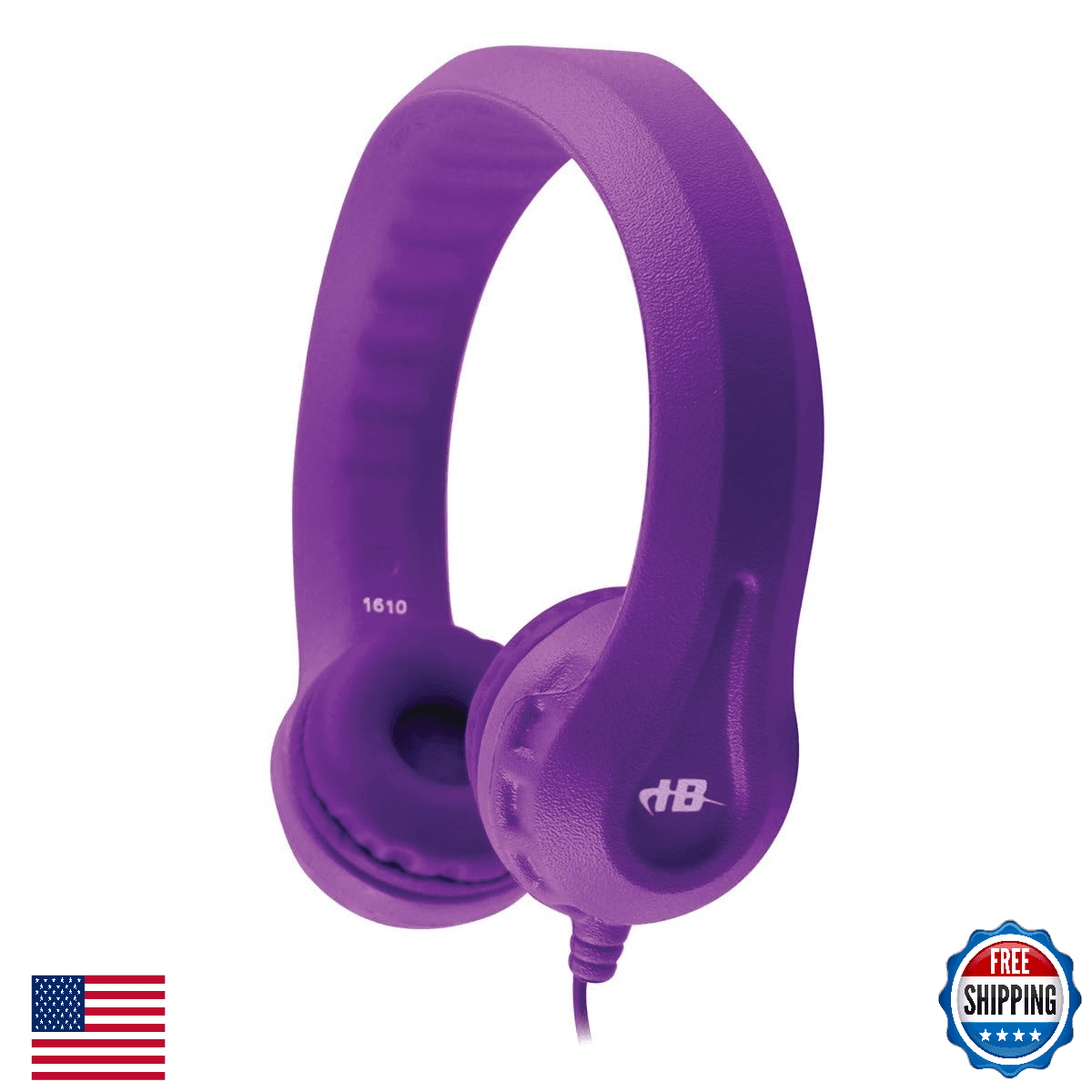HamiltonBuhl Flex-Phones Kids Headphones - 85dB Volume Limit, Chew-Resistant - Image 1