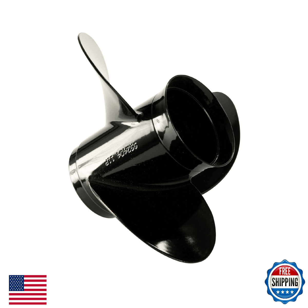Vortex D-Series 3-Blade Aluminum Propeller - RH, 10" Michigan Wheel 992409 - Image 1