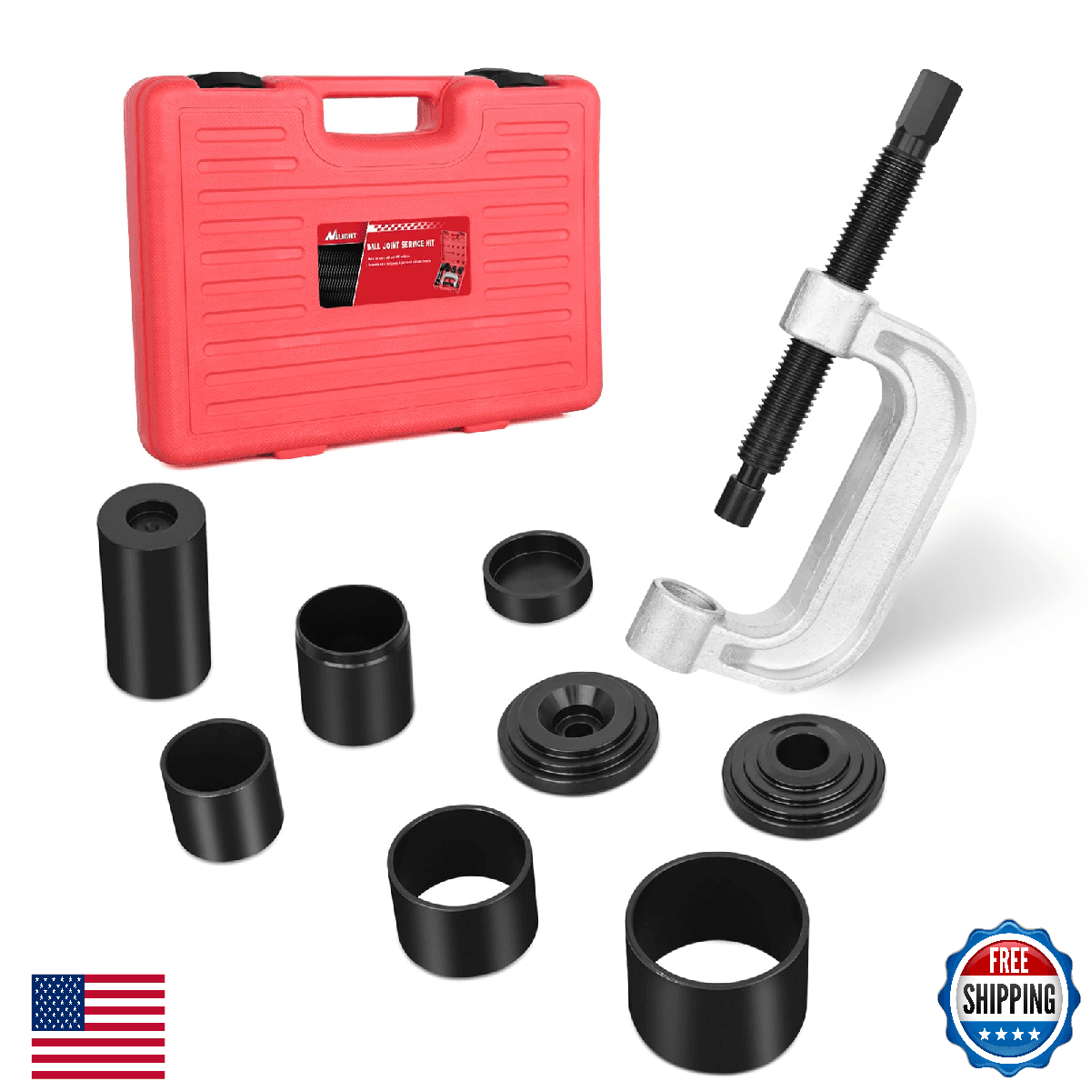 Nilight Ball Joint Press Kit 4x4 Adapters Removal Install Tool Set - Image 1