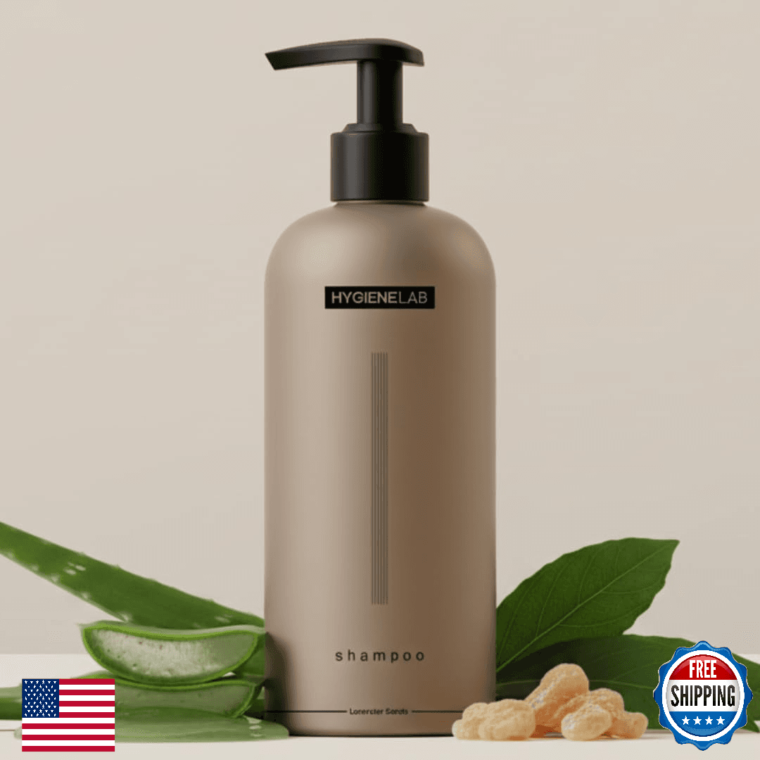 HygieneLab Mens Shampoo EWG Verified Non-Toxic Fragrance-Free Paraben-Free Gentl - Image 1