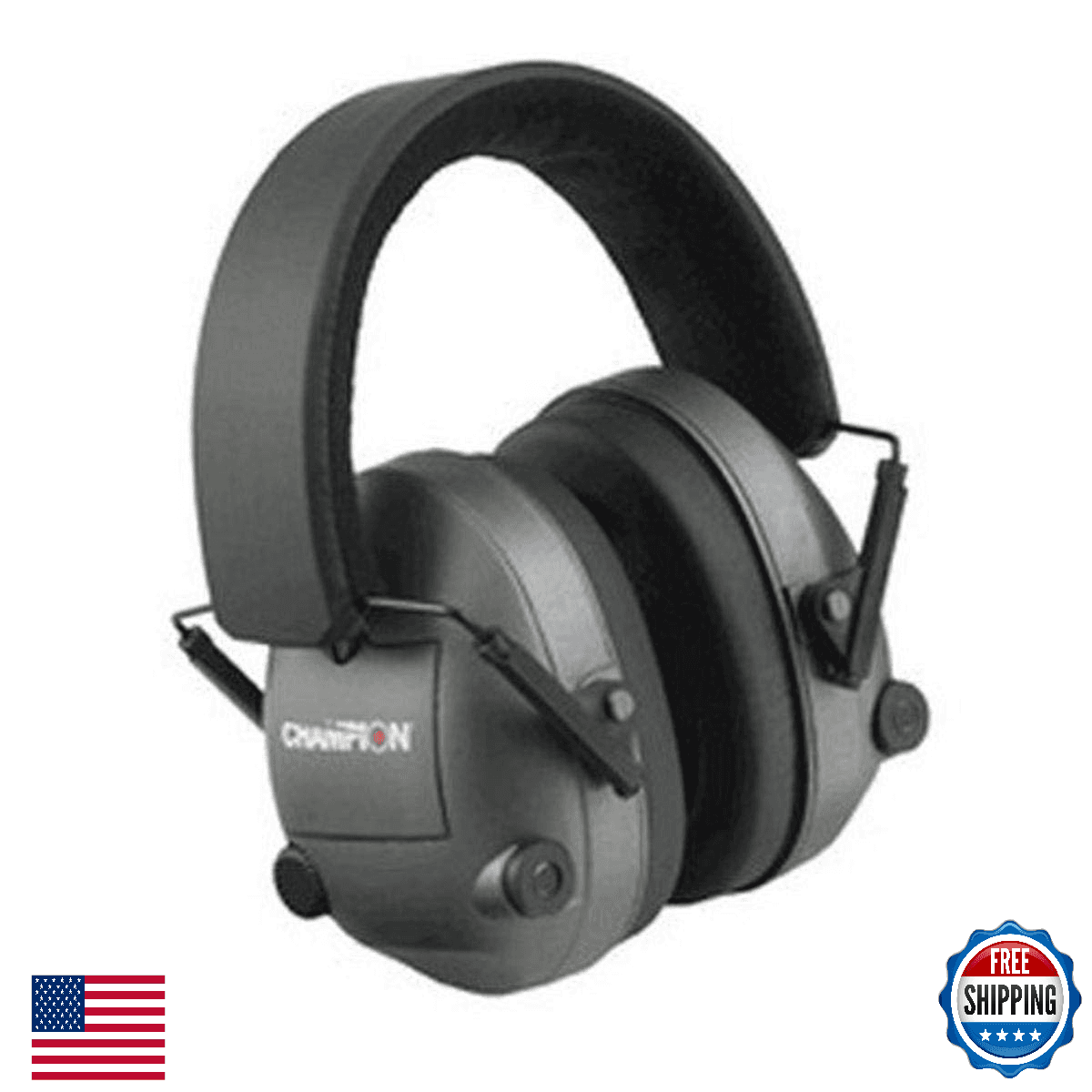 Champion 40974 Electronic Ear Muffs - Hearing Protection for Shooting Range - Image 1
